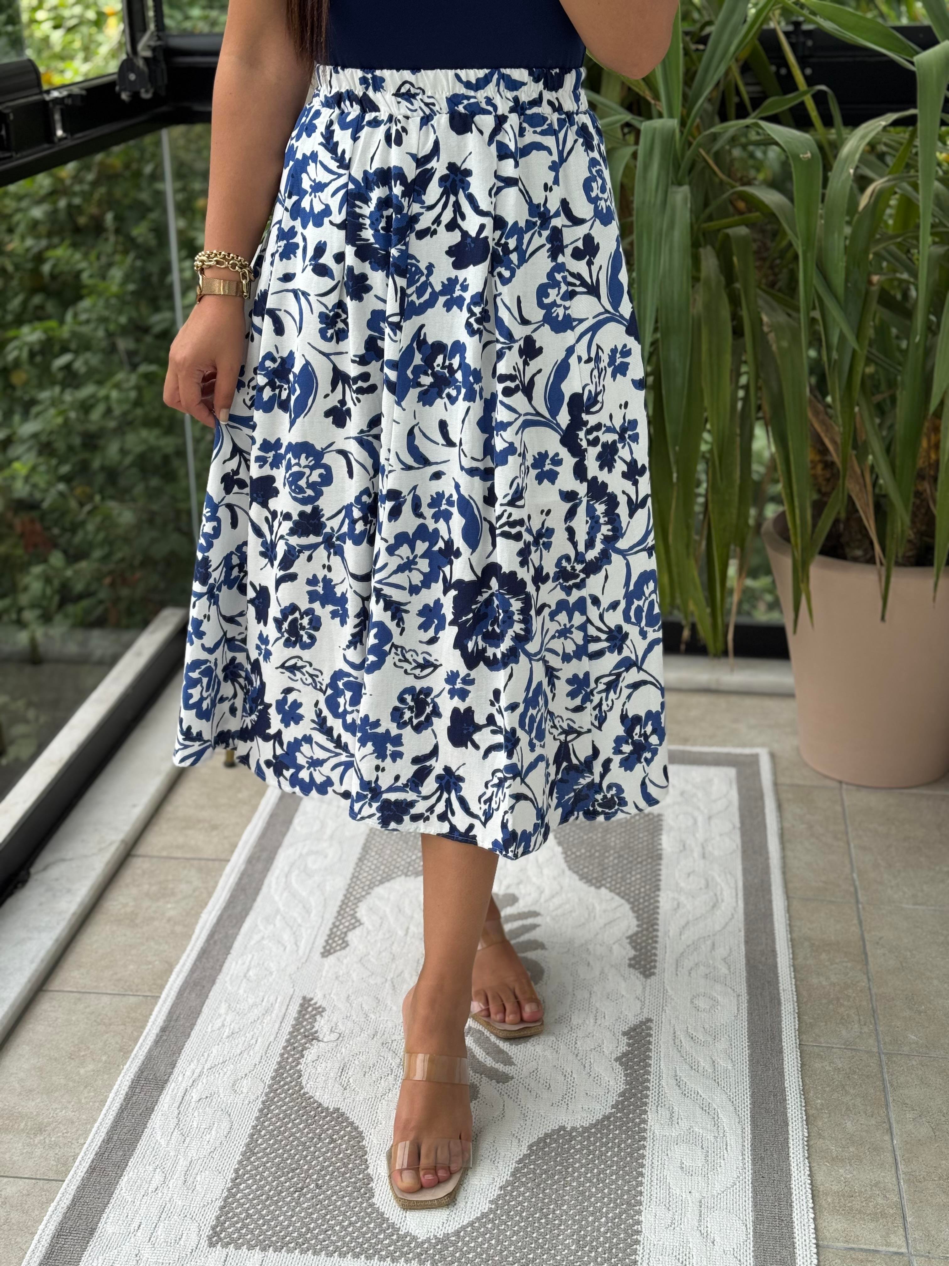 Midiboy Keten Etek Mavi