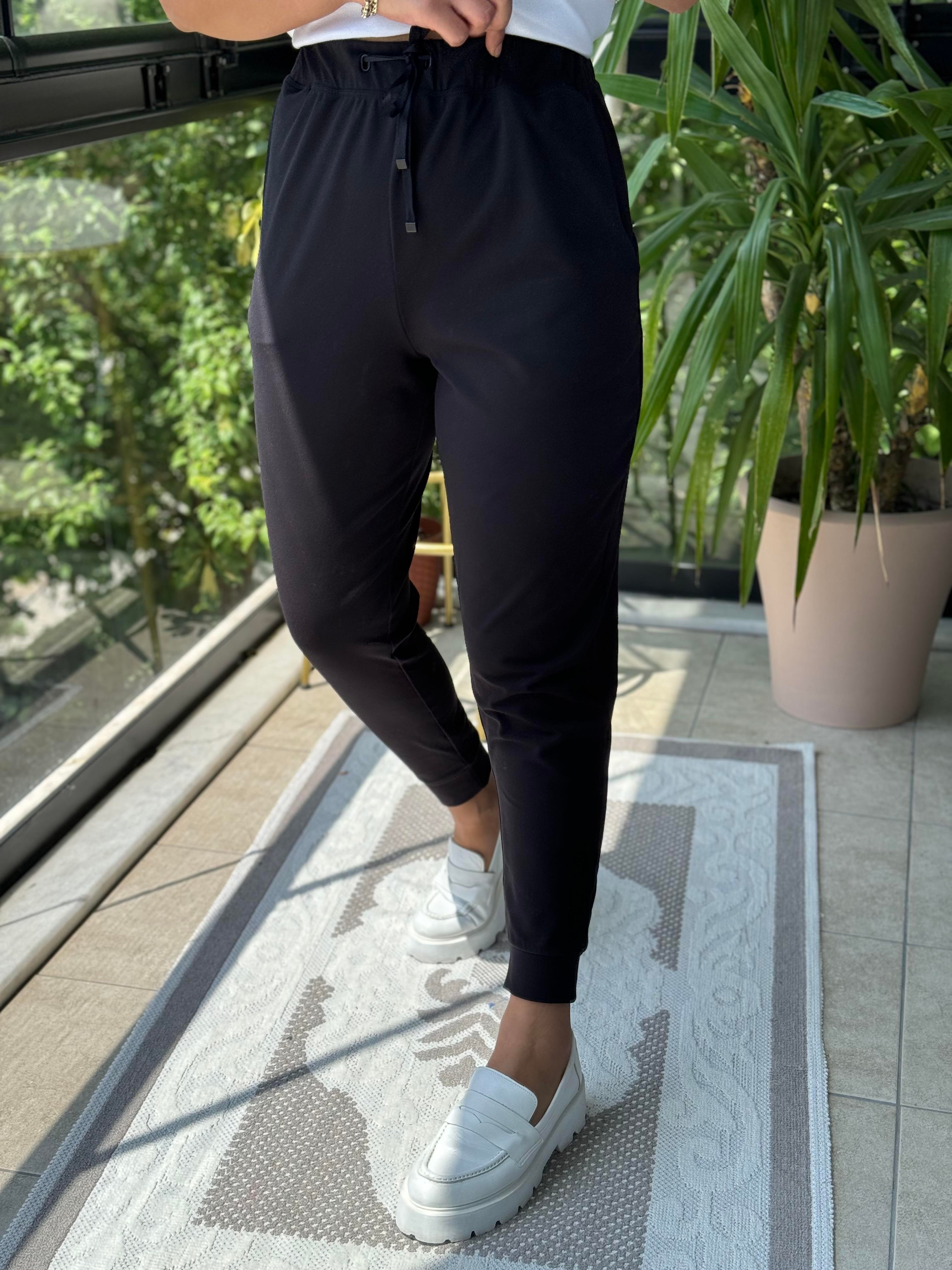 Oysho İpli Lüx Kalite Eşofman Siyah