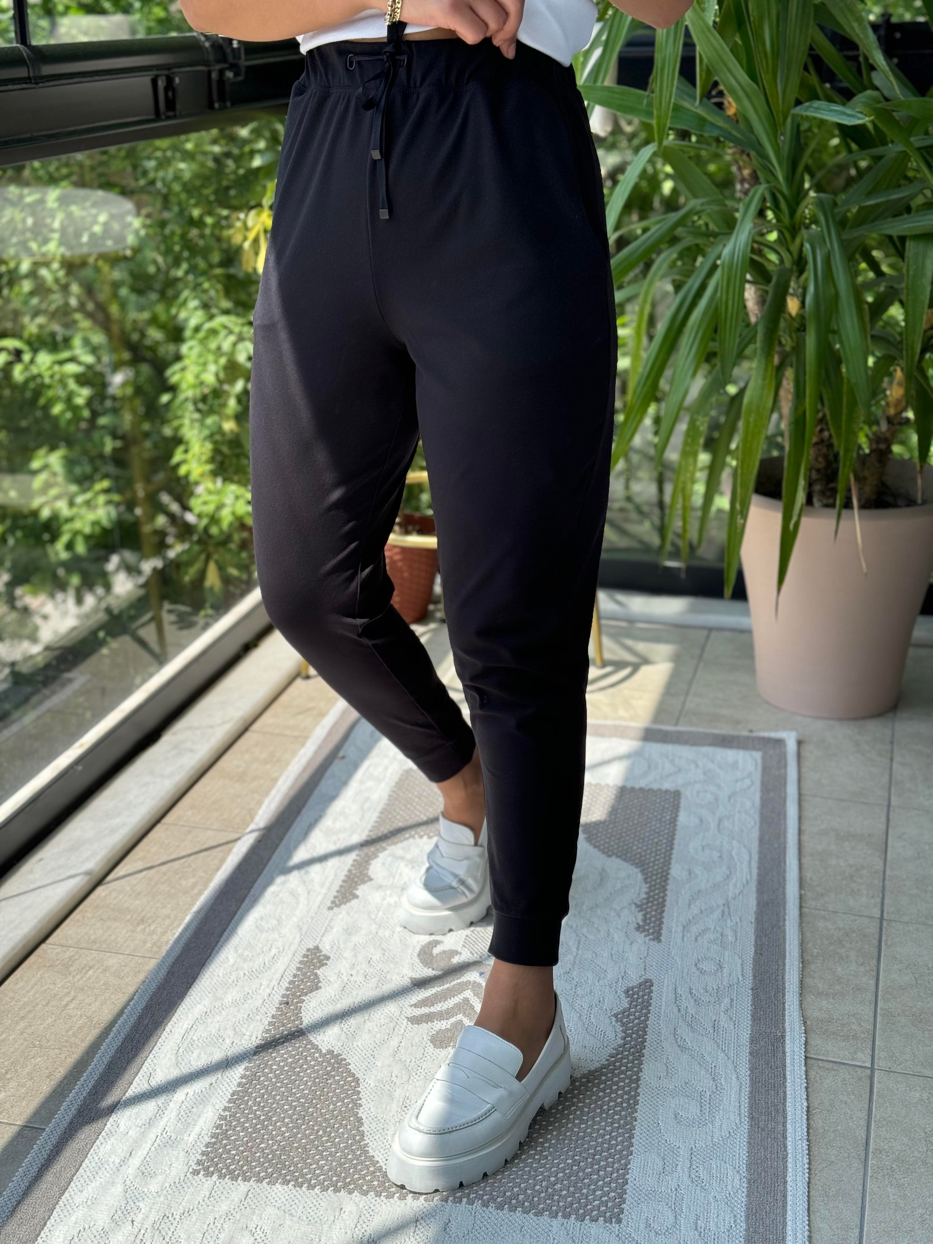 Oysho İpli Lüx Kalite Eşofman Siyah