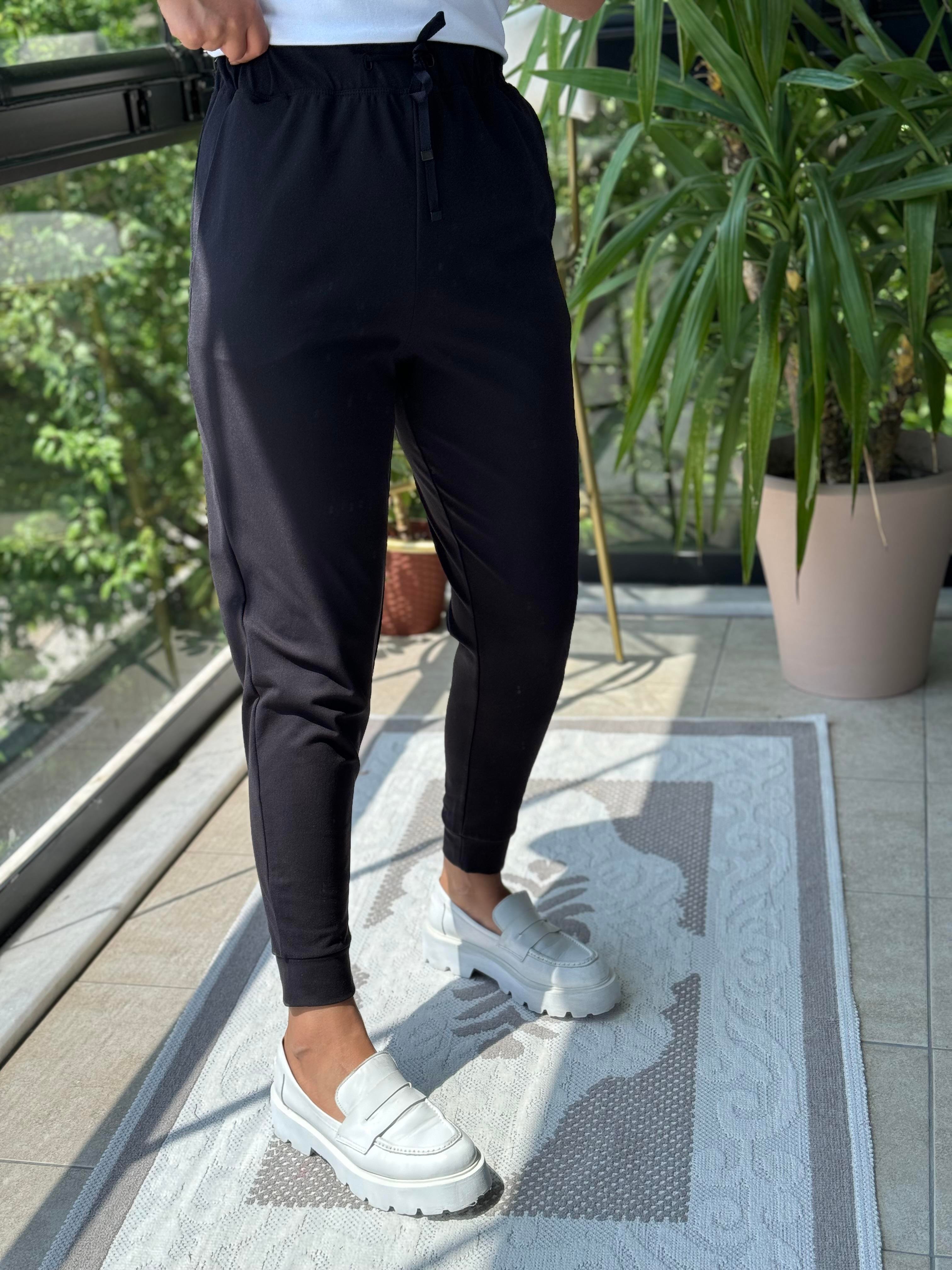 Oysho İpli Lüx Kalite Eşofman Siyah