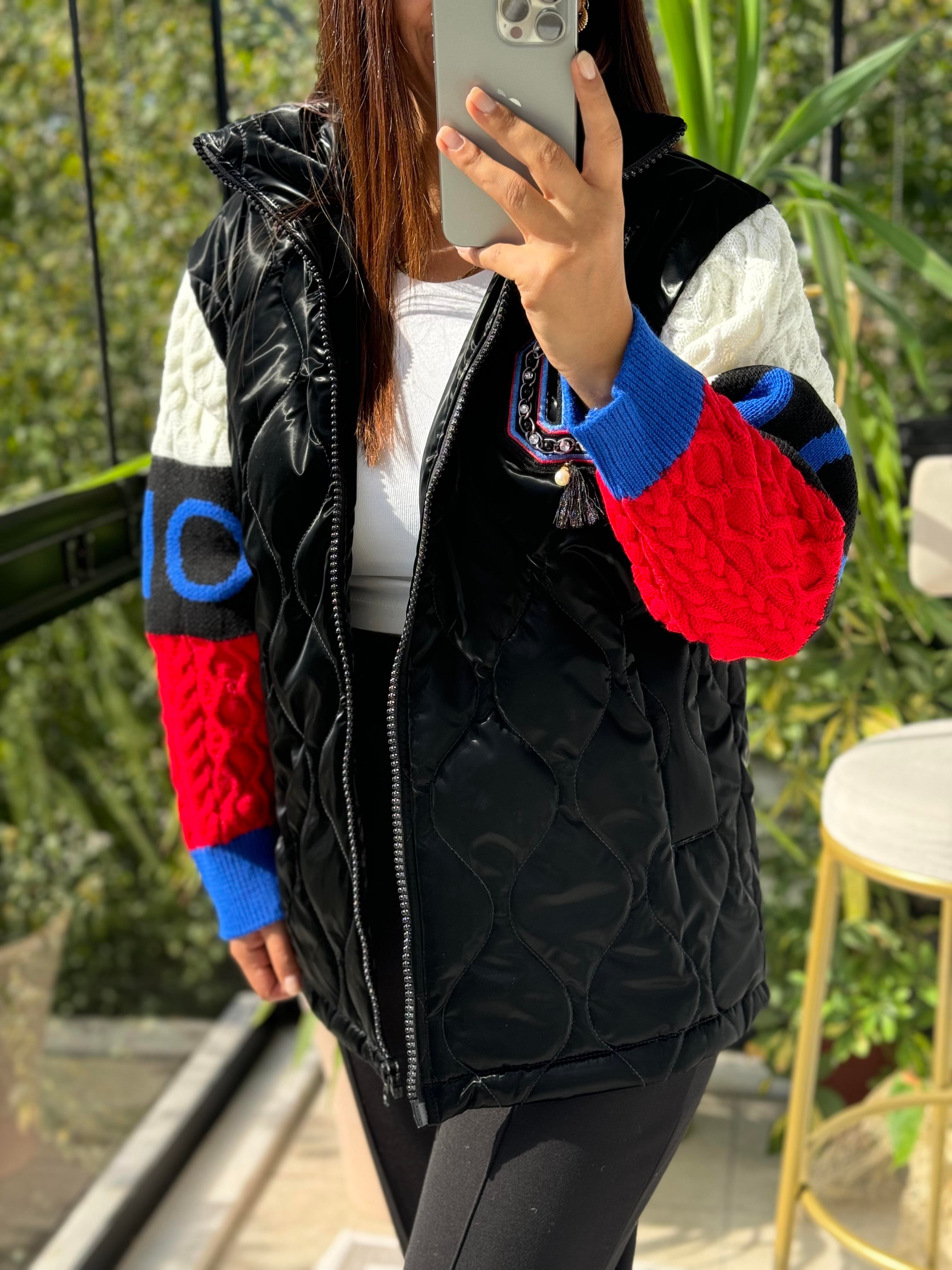 Pearl Triko Mont Siyah