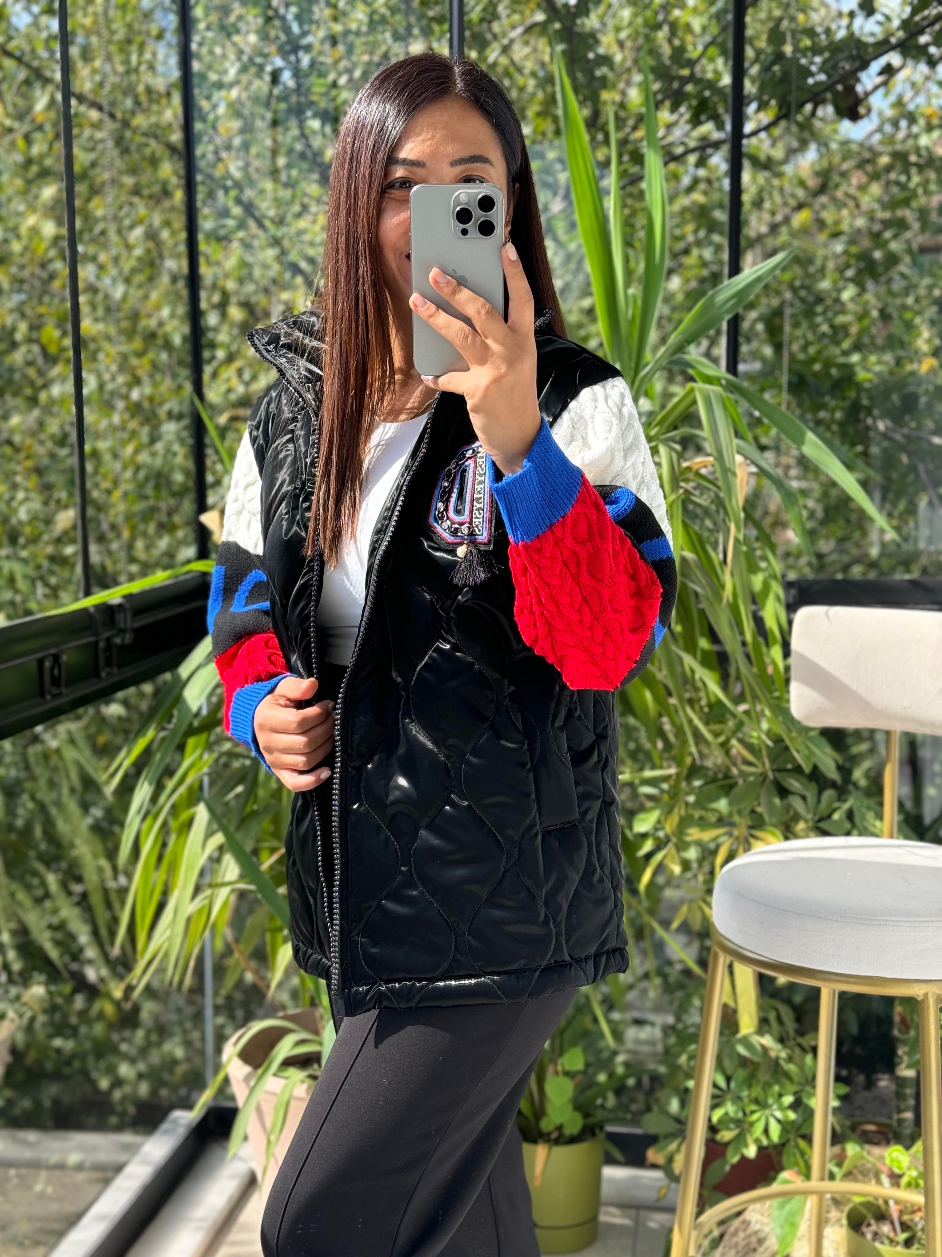 Pearl Triko Mont Siyah