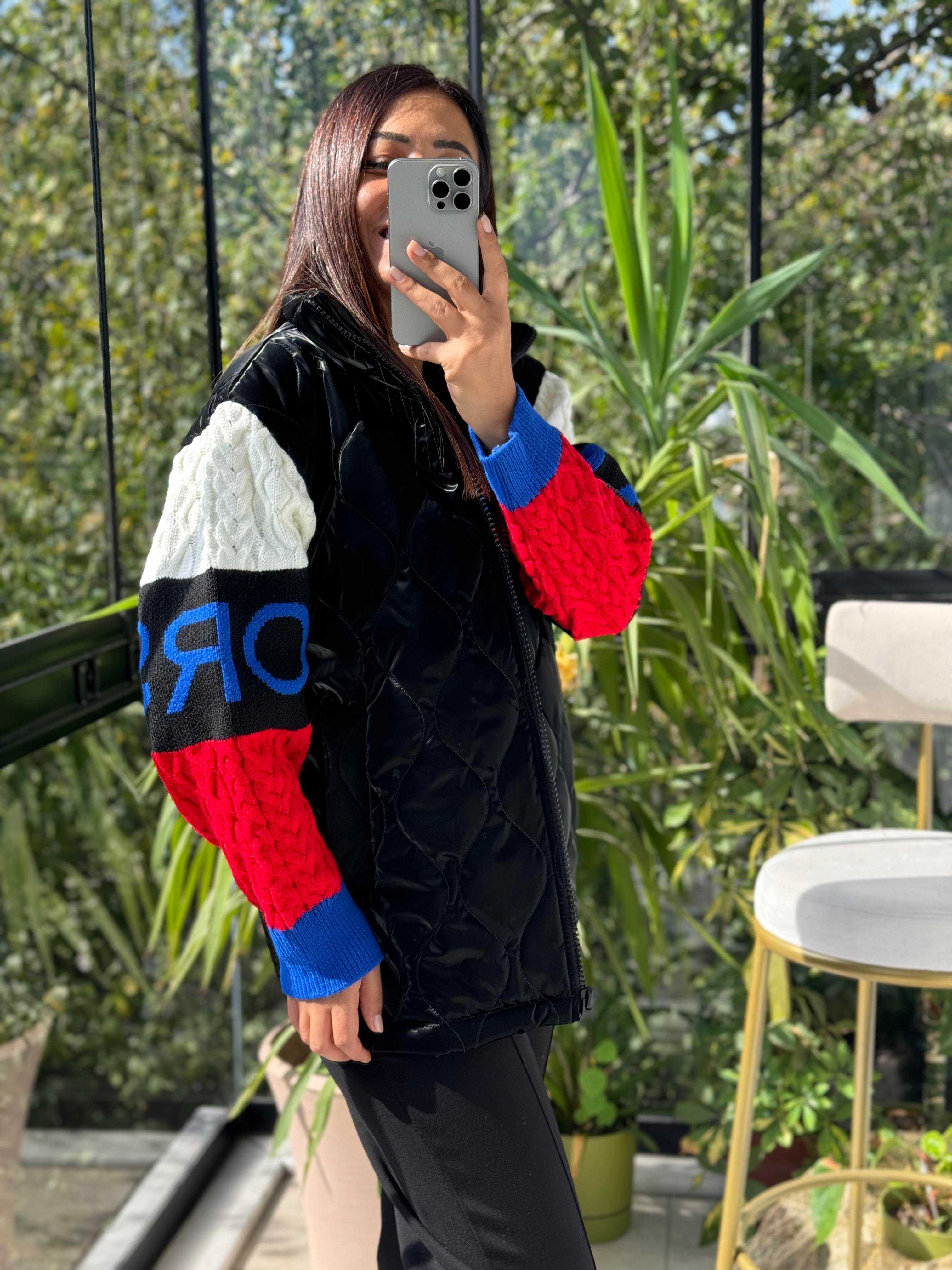 Pearl Triko Mont Siyah