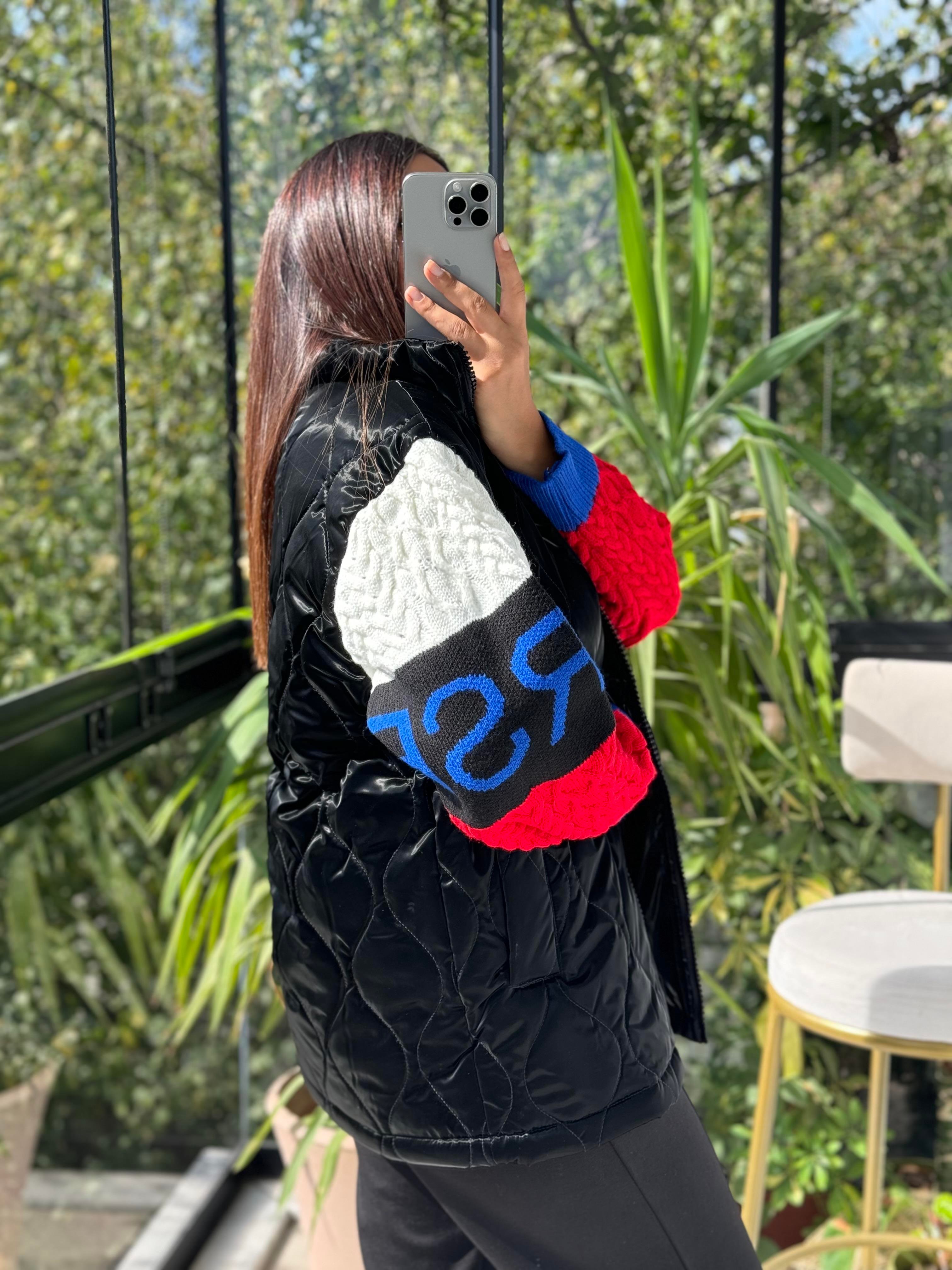 Pearl Triko Mont Siyah