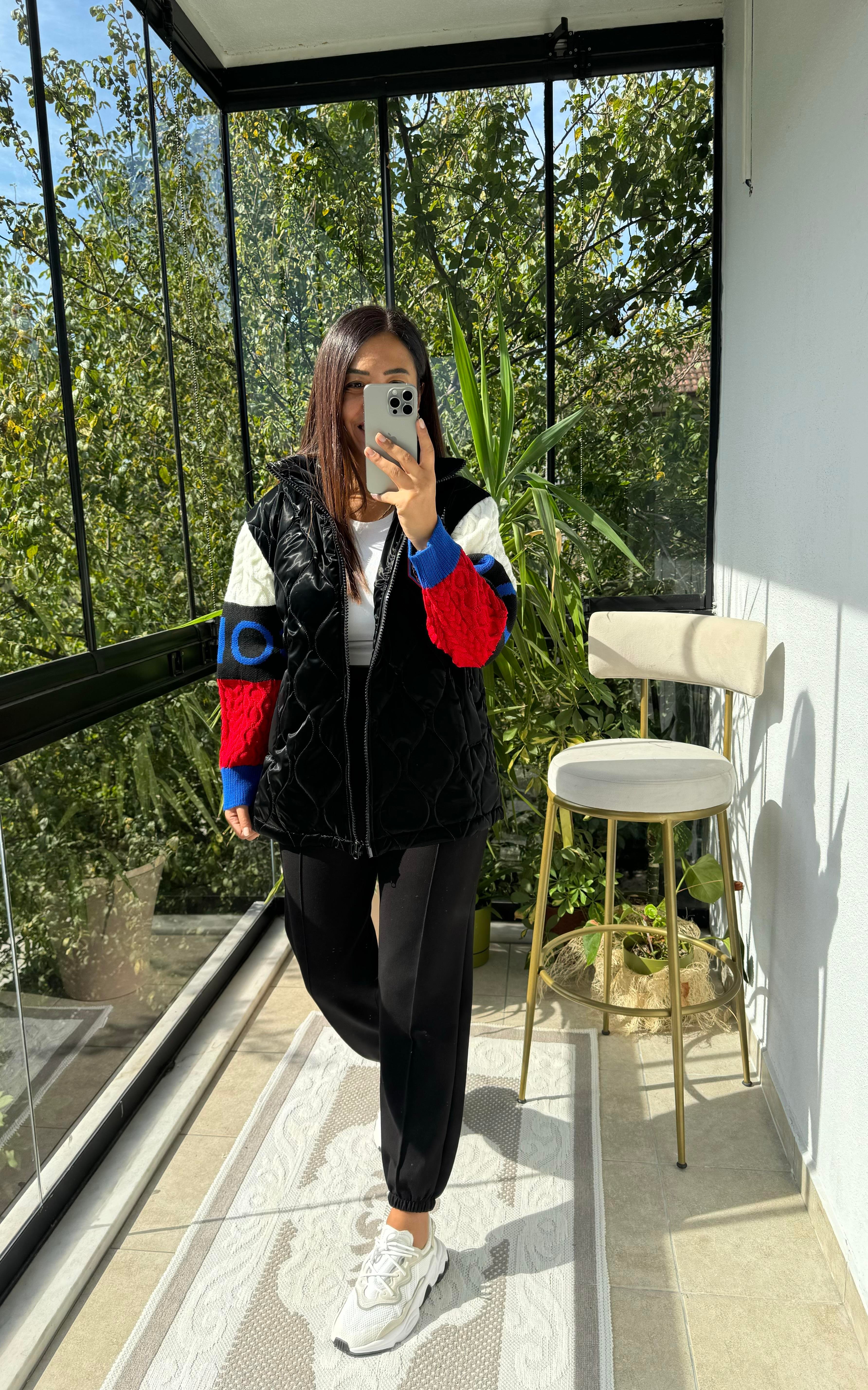 Pearl Triko Mont Siyah