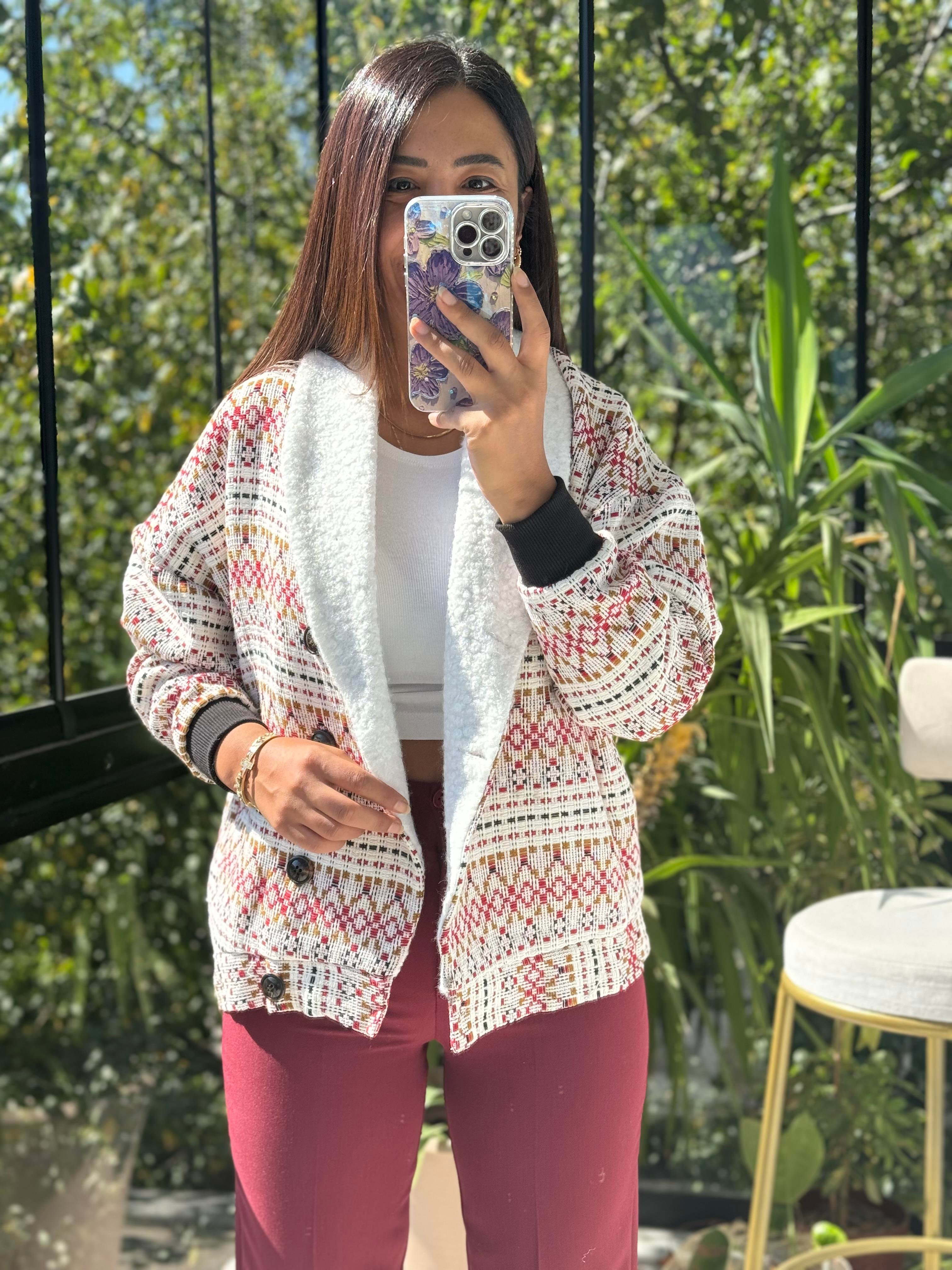 Pelüş Mont Kırmızı