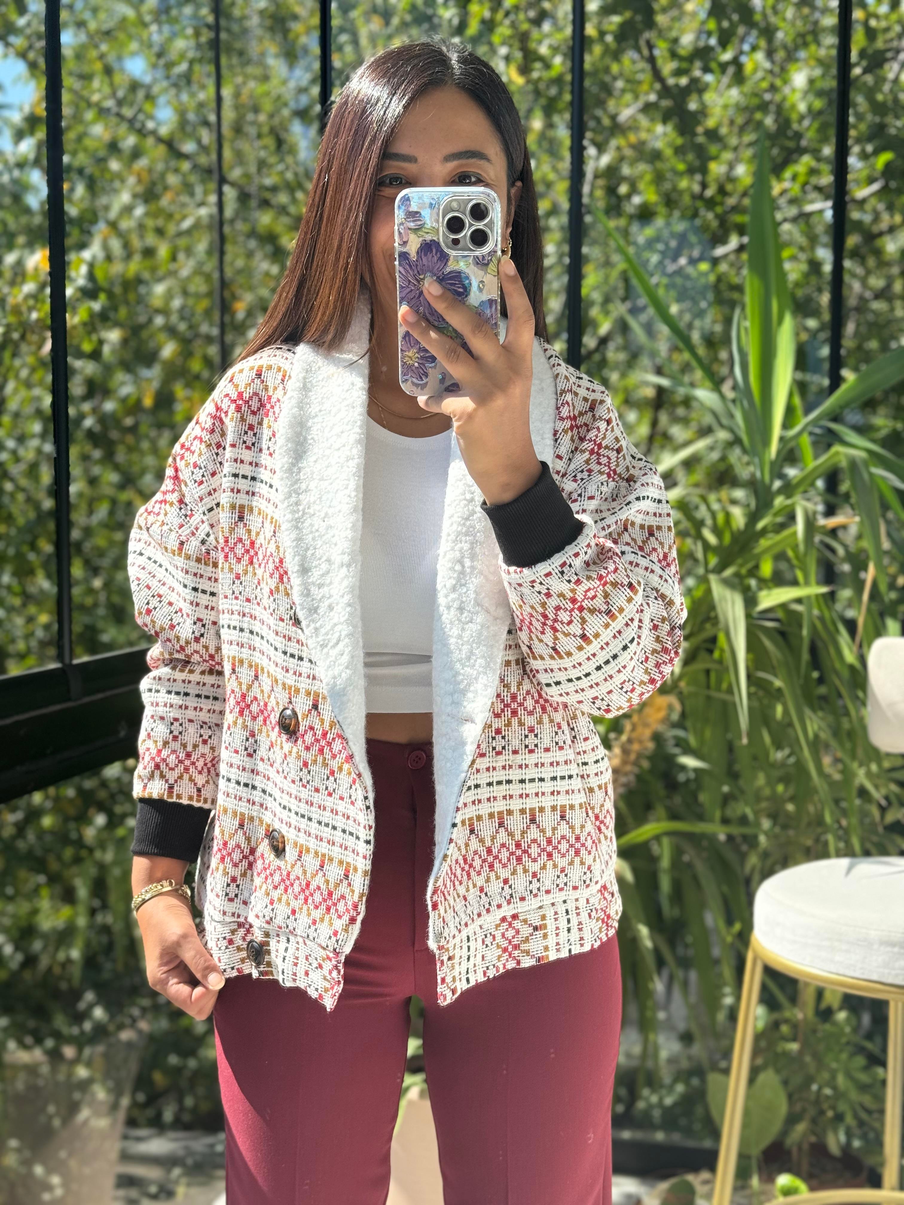 Pelüş Mont Kırmızı