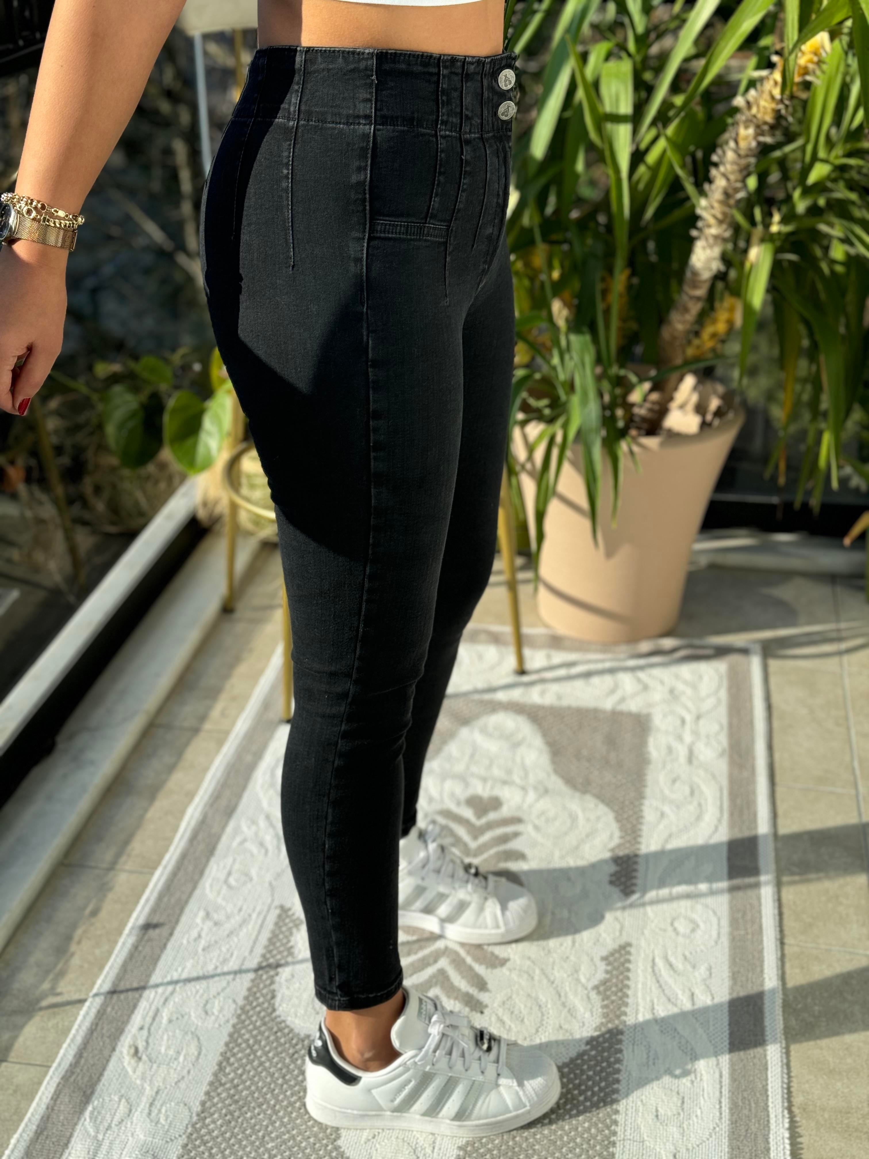 Pensli Skinny Kot Pantolon Antrasit