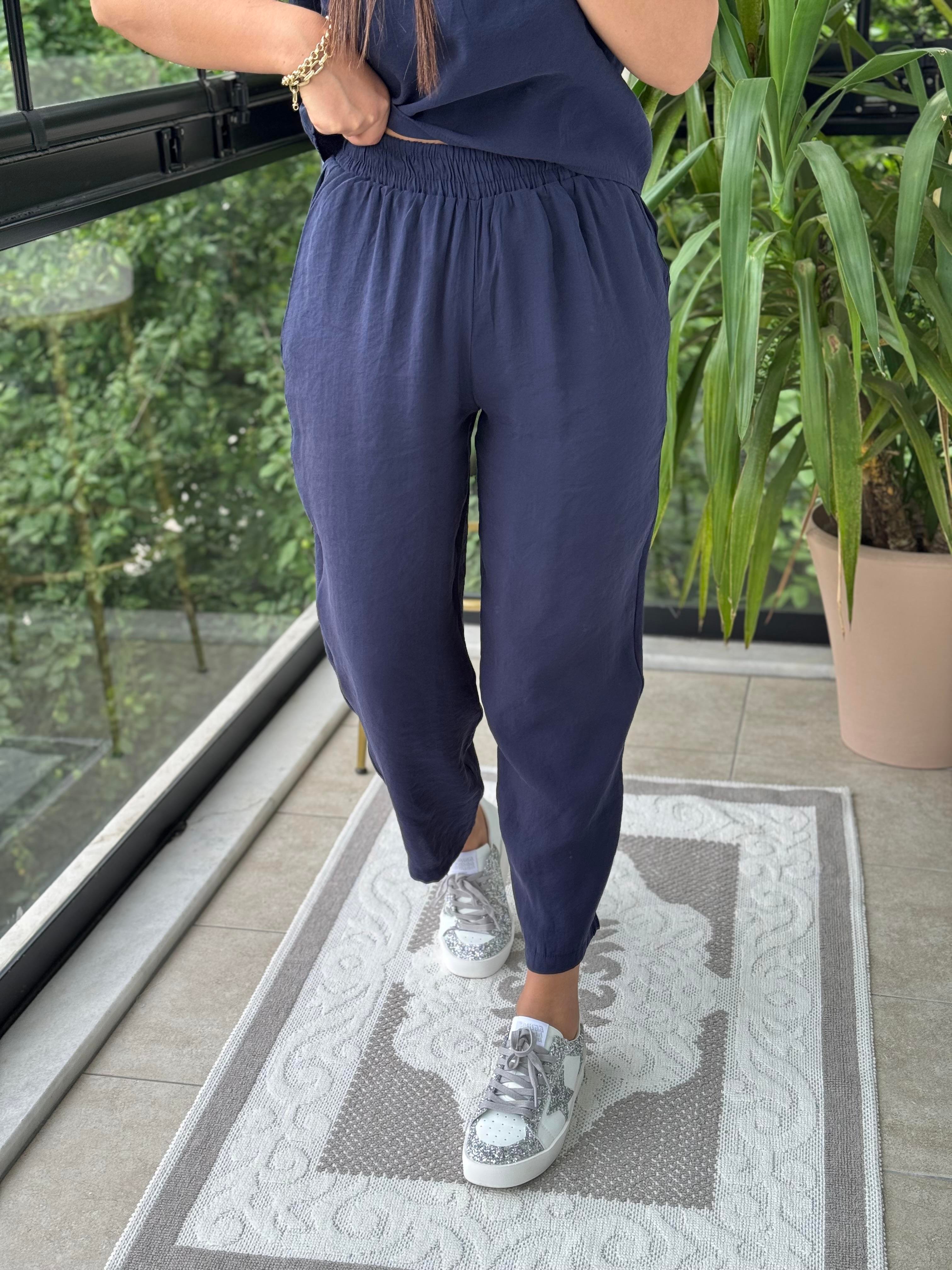 Sıfır Kol Tensel Takım Lacivert