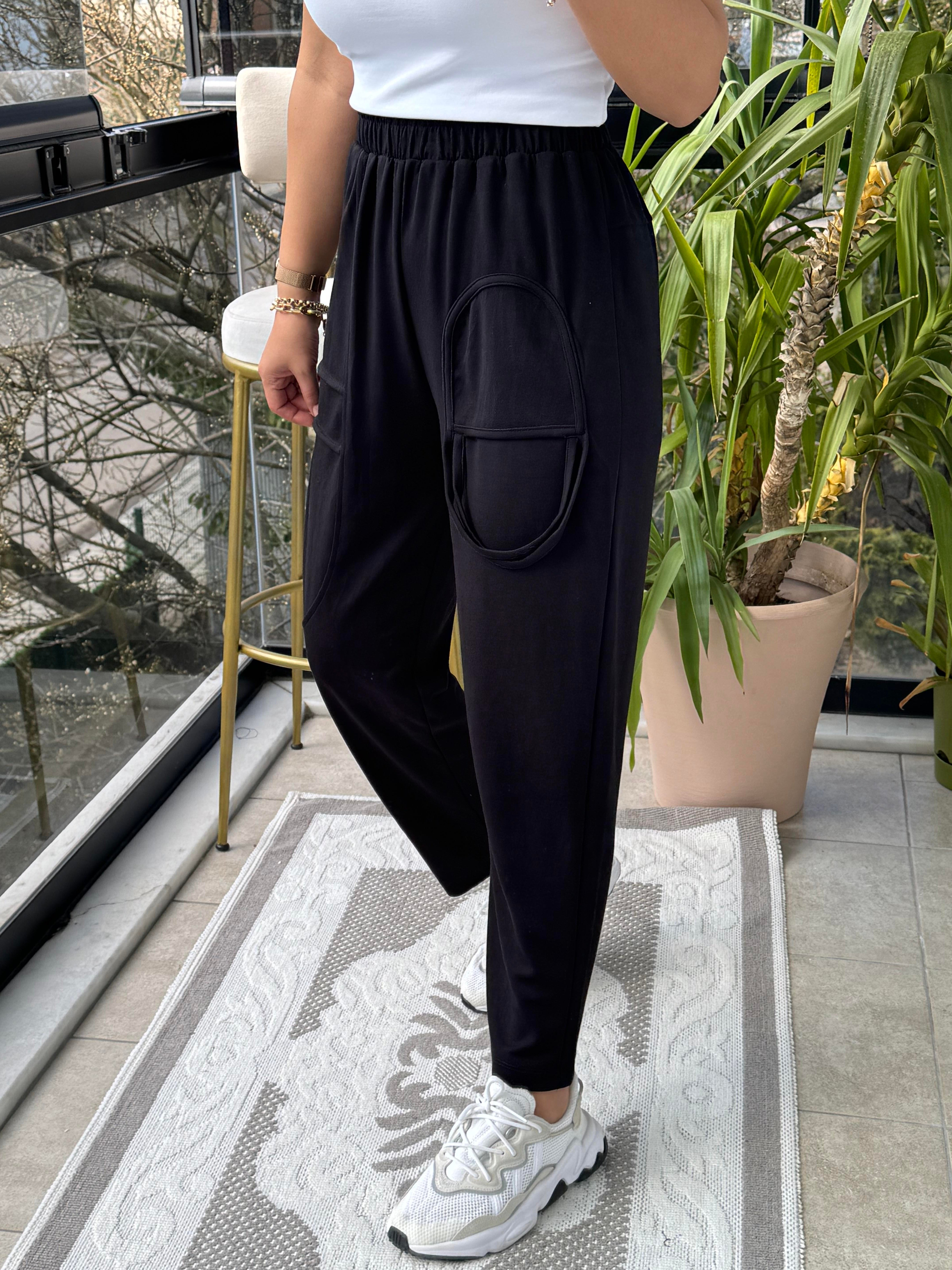 Tasarım Eşofman Siyah