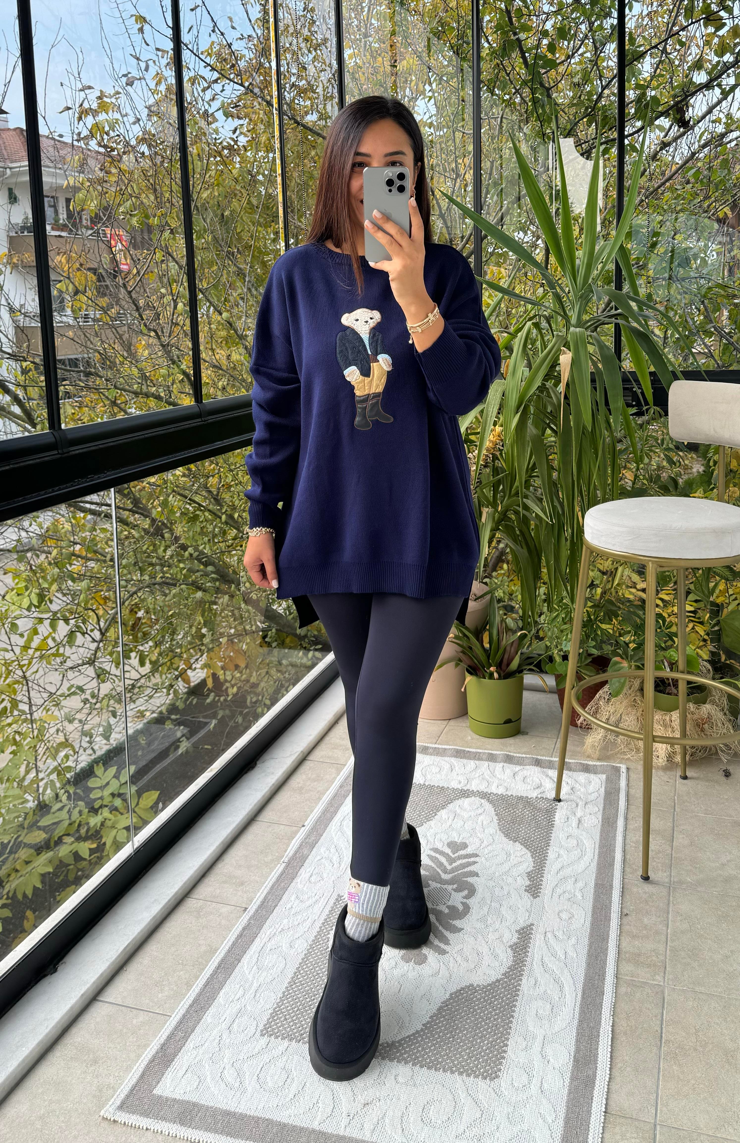 Teddy Kazak Lacivert