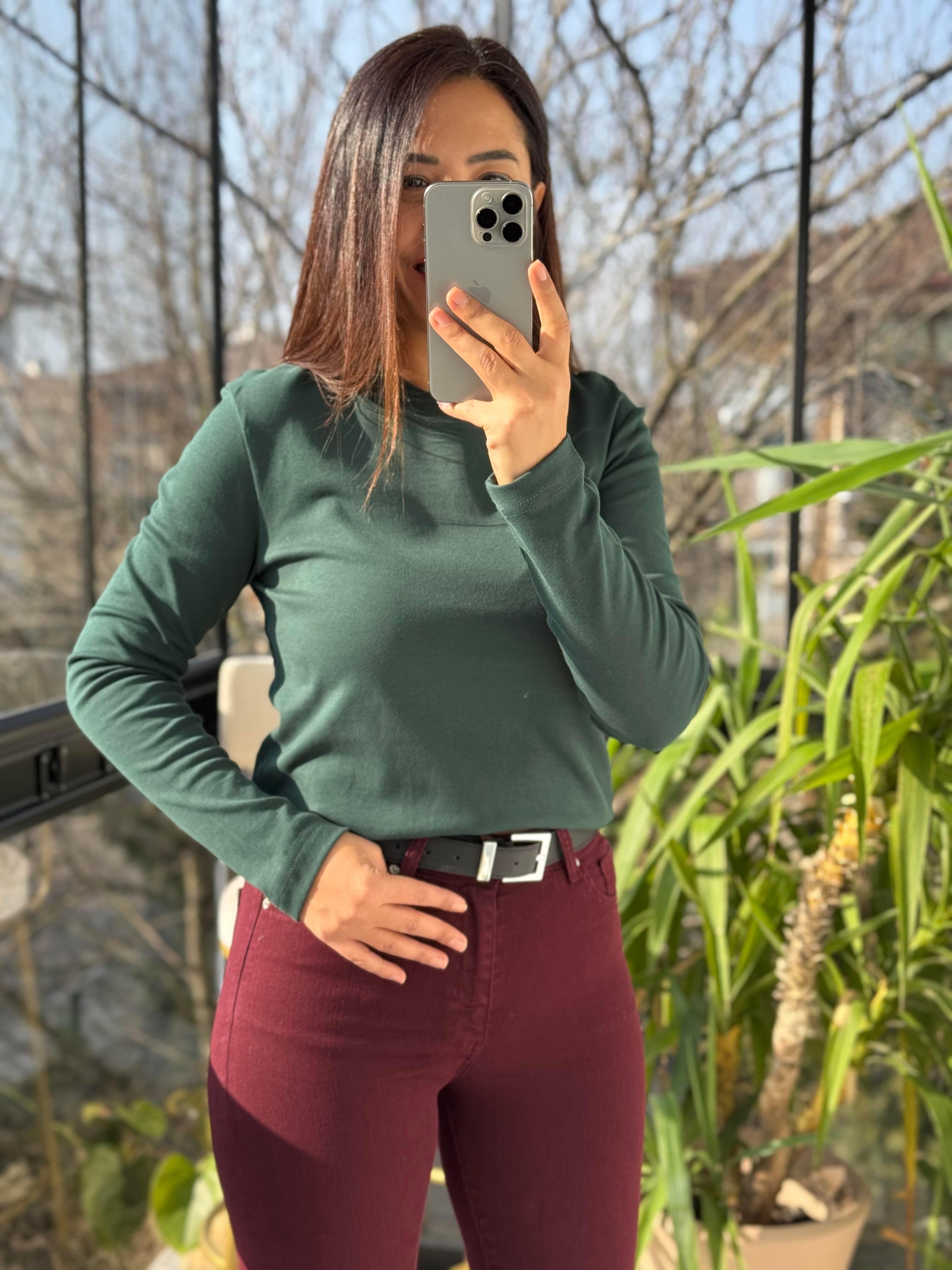 Uzun Kol Penye Yeşil