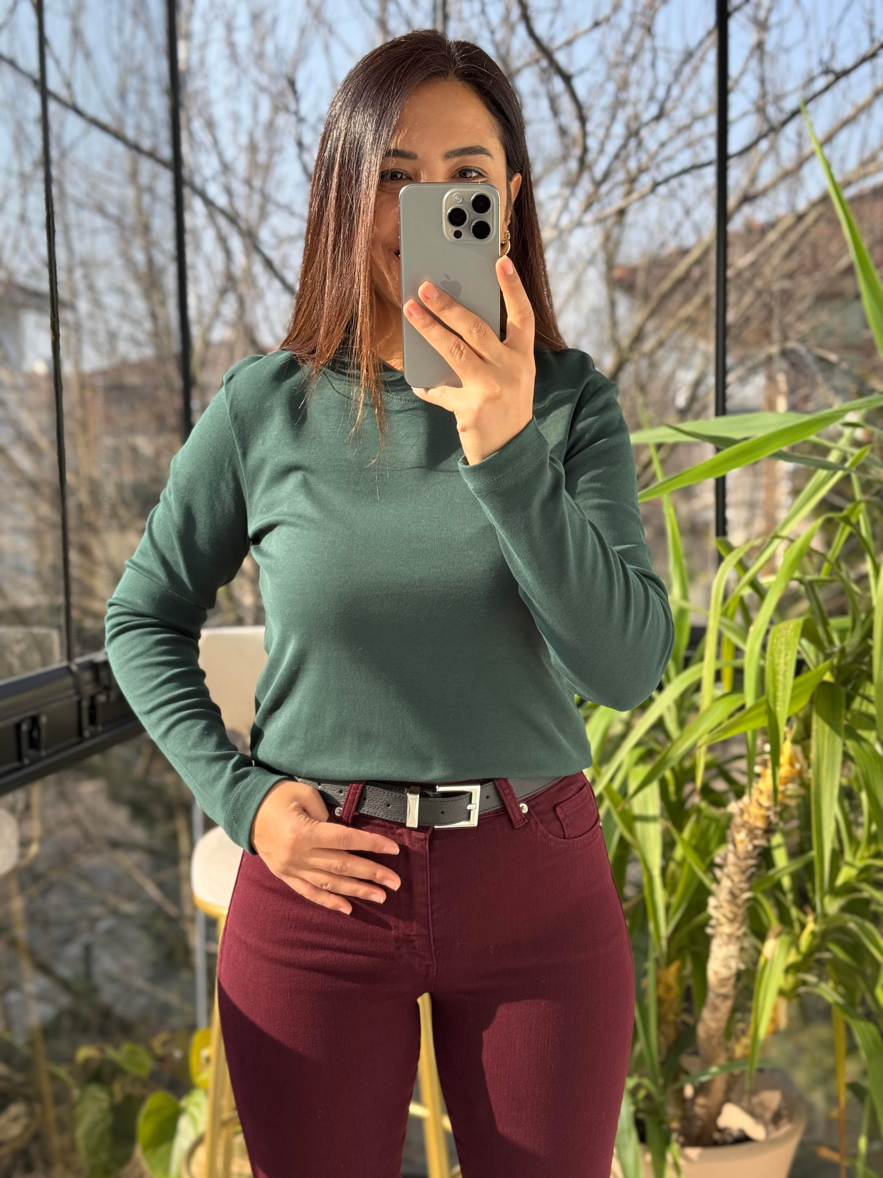 Uzun Kol Penye Yeşil