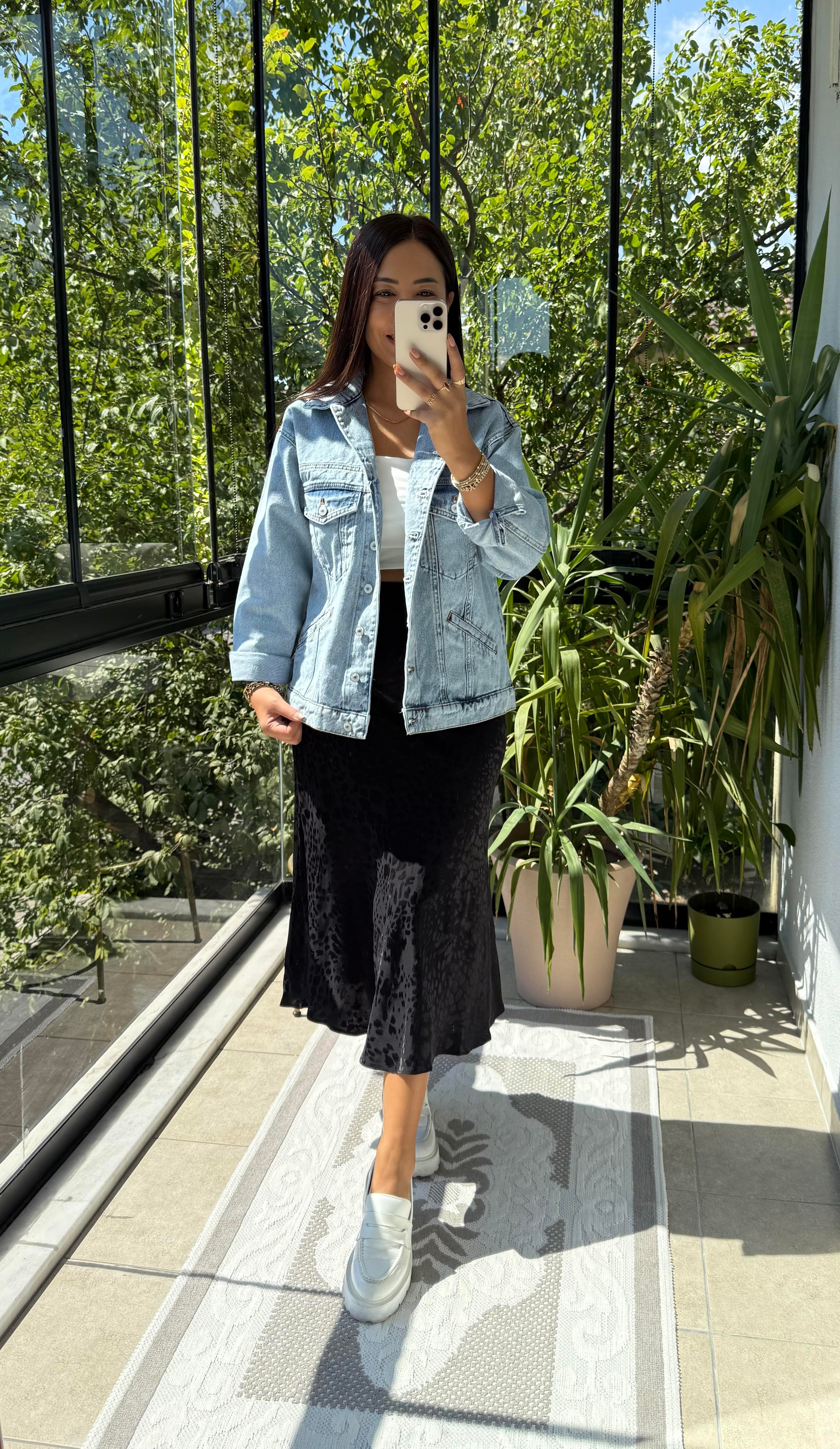 Yan Flato Kot Ceket Mavi