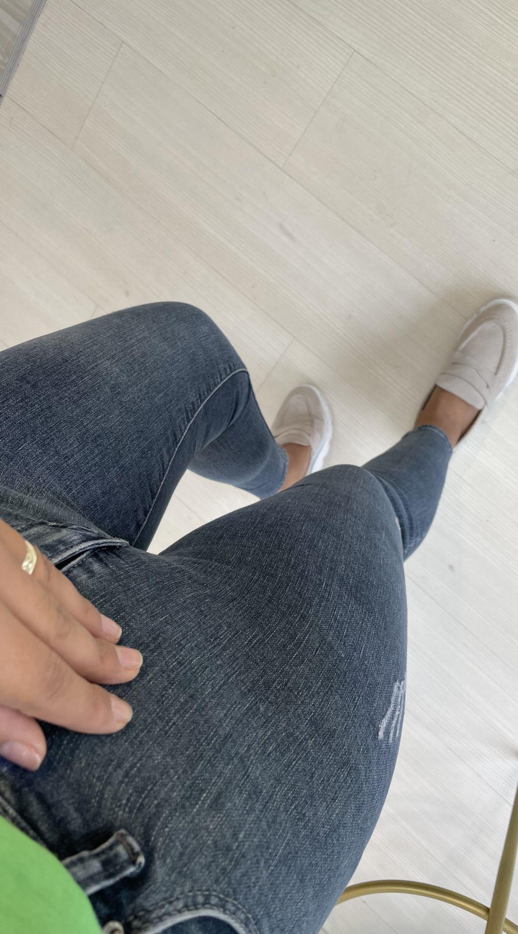 Yıkamalı ve Tırnaklı Skinny Jean