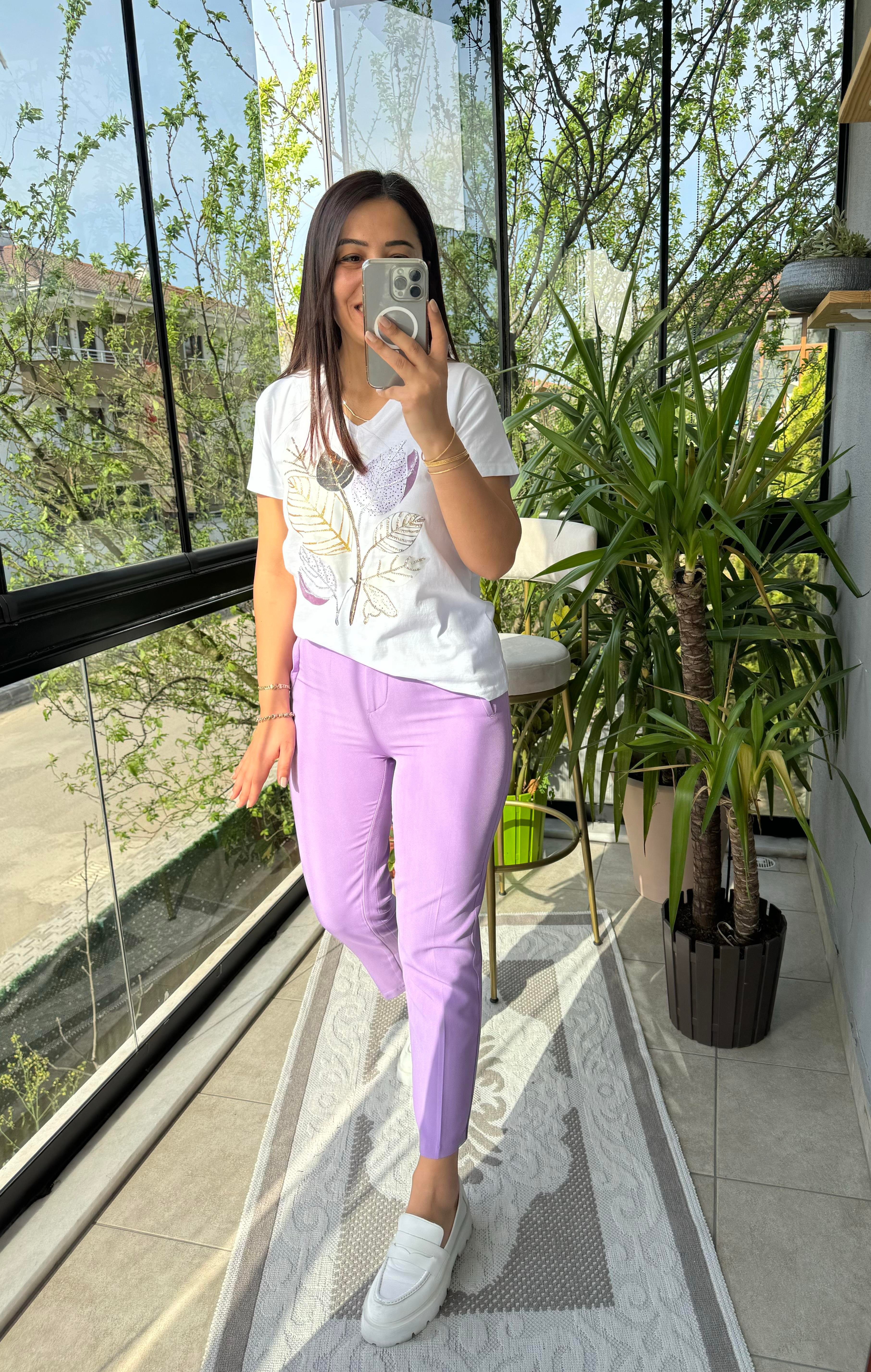 Zra Model Pantolon Mor