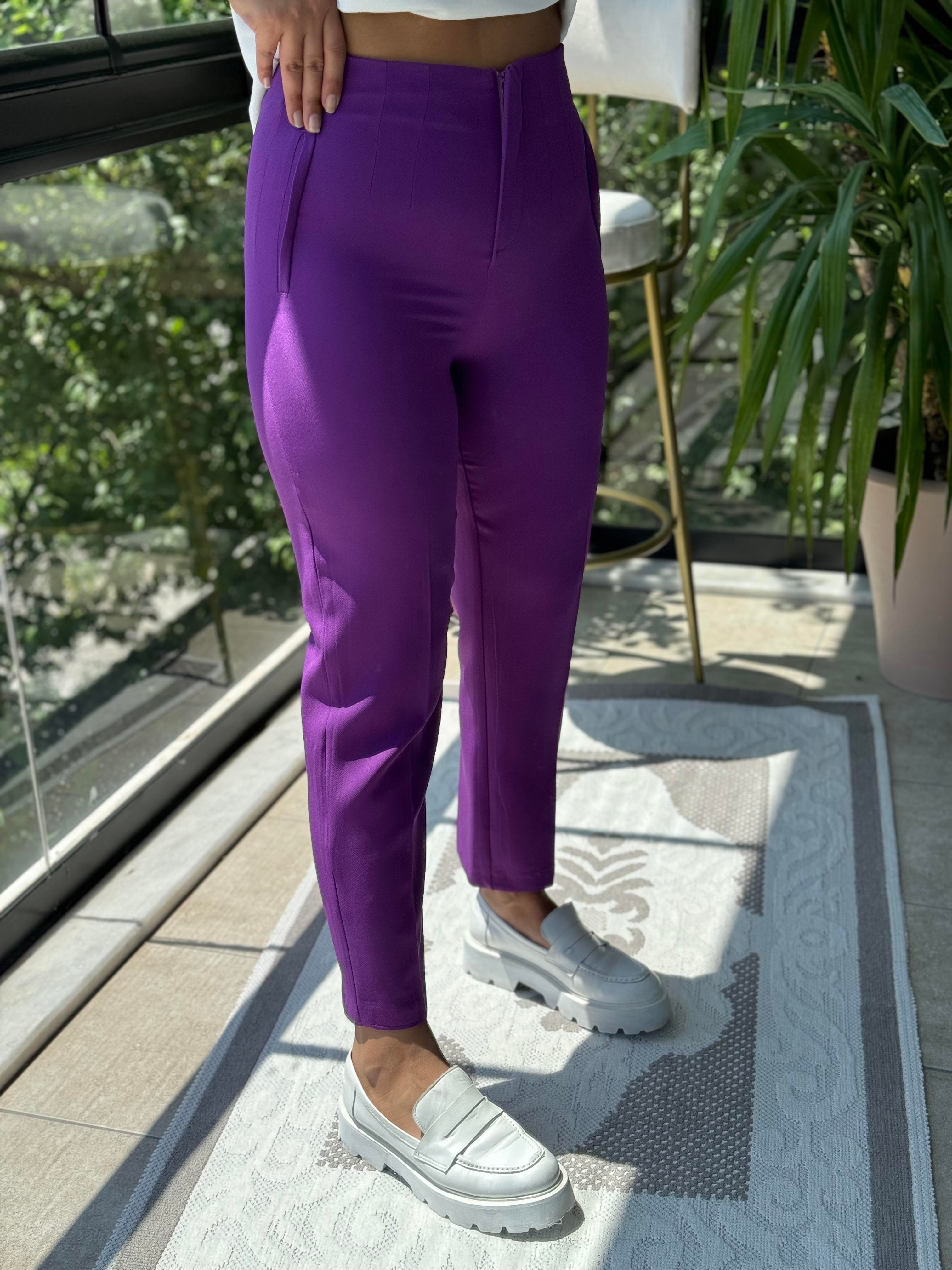 Zra Model Pantolon Mor