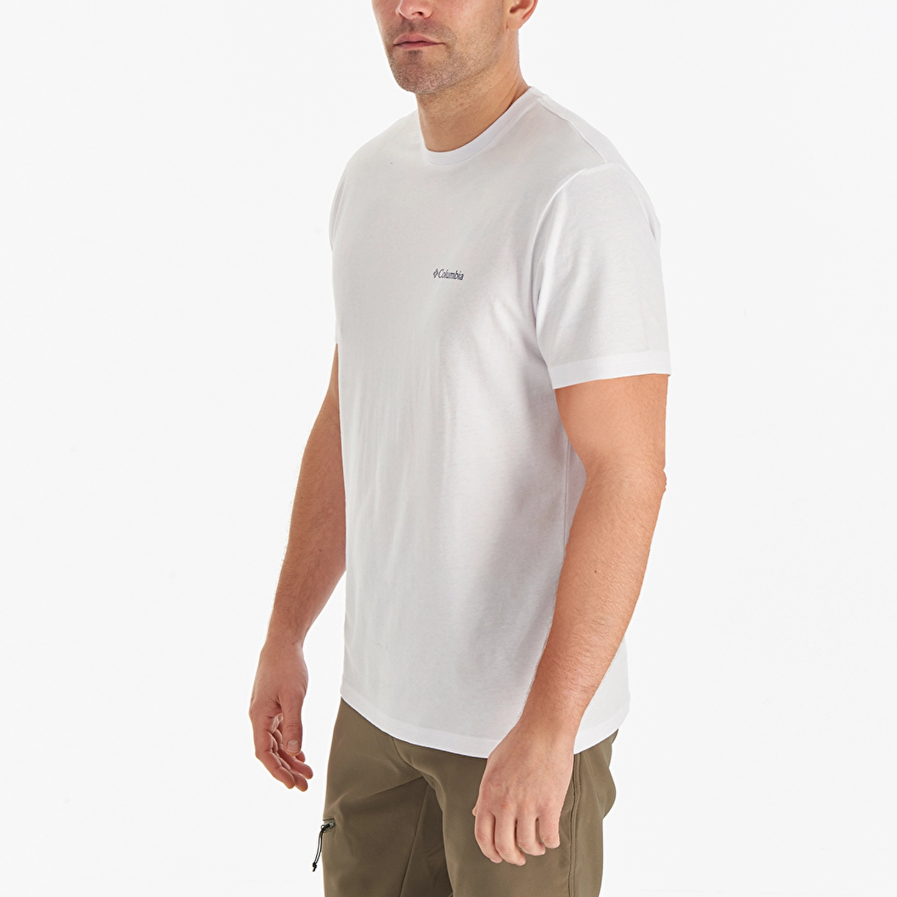 COLUMBIAColumbia Csc M Basic Big Logo Brushed ss Tee Erkek Tshirt