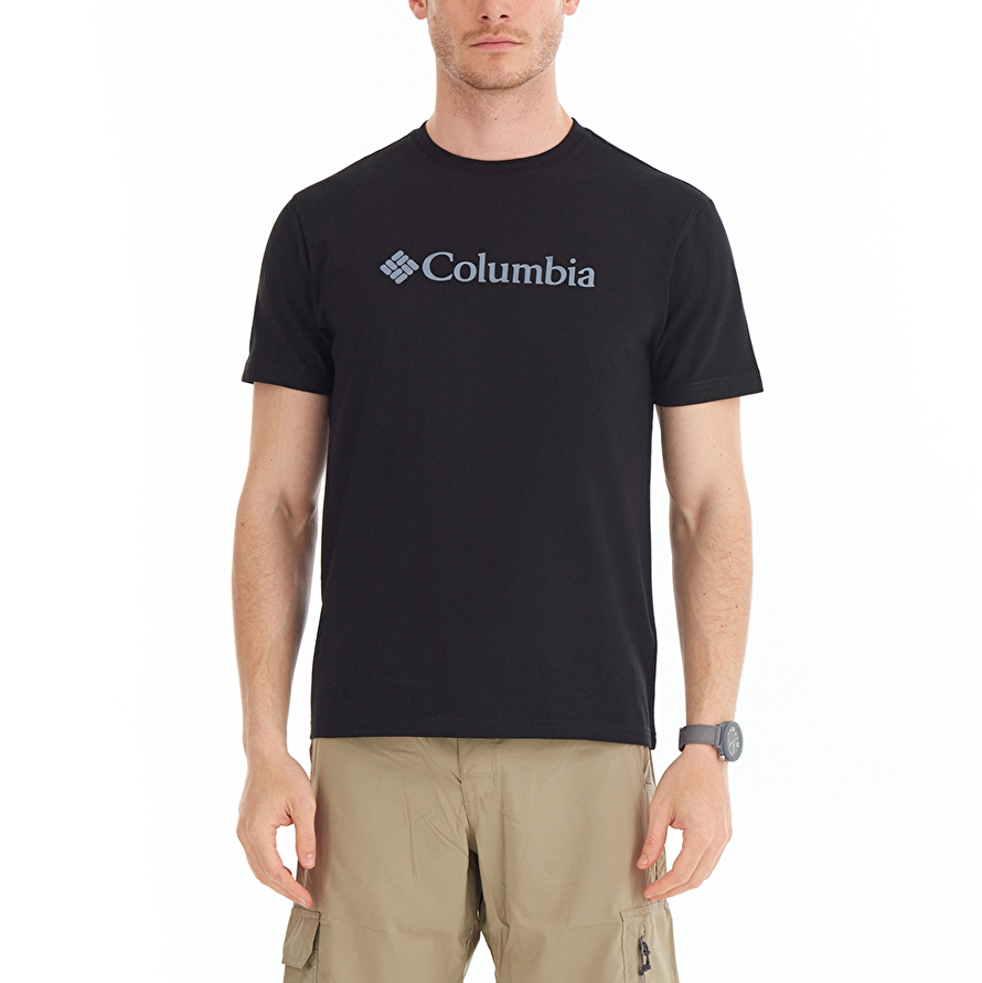 COLUMBIAColumbia Csc M Basic Big Logo Brushed ss Tee Erkek Tshirt