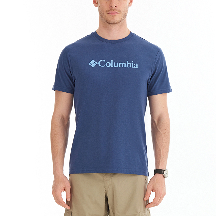 COLUMBIAColumbia Csc M Basic Big Logo Brushed ss Tee Erkek Tshirt