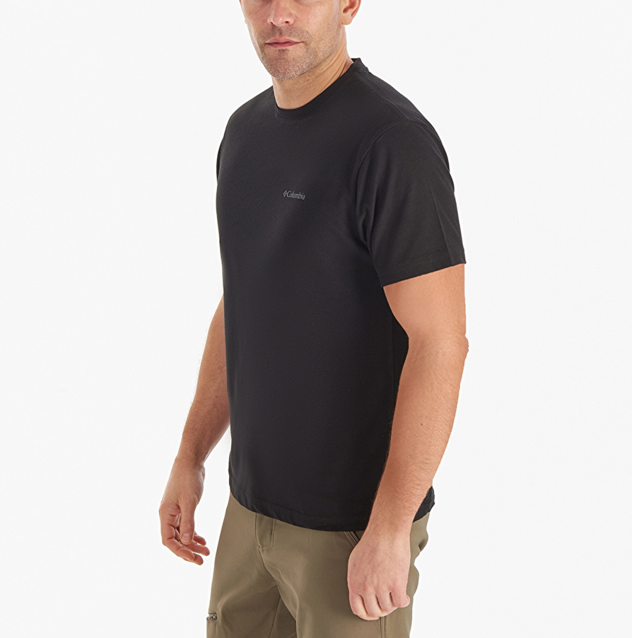 COLUMBIAColumbia Csc M Basic Big Logo Brushed ss Tee Erkek Tshirt