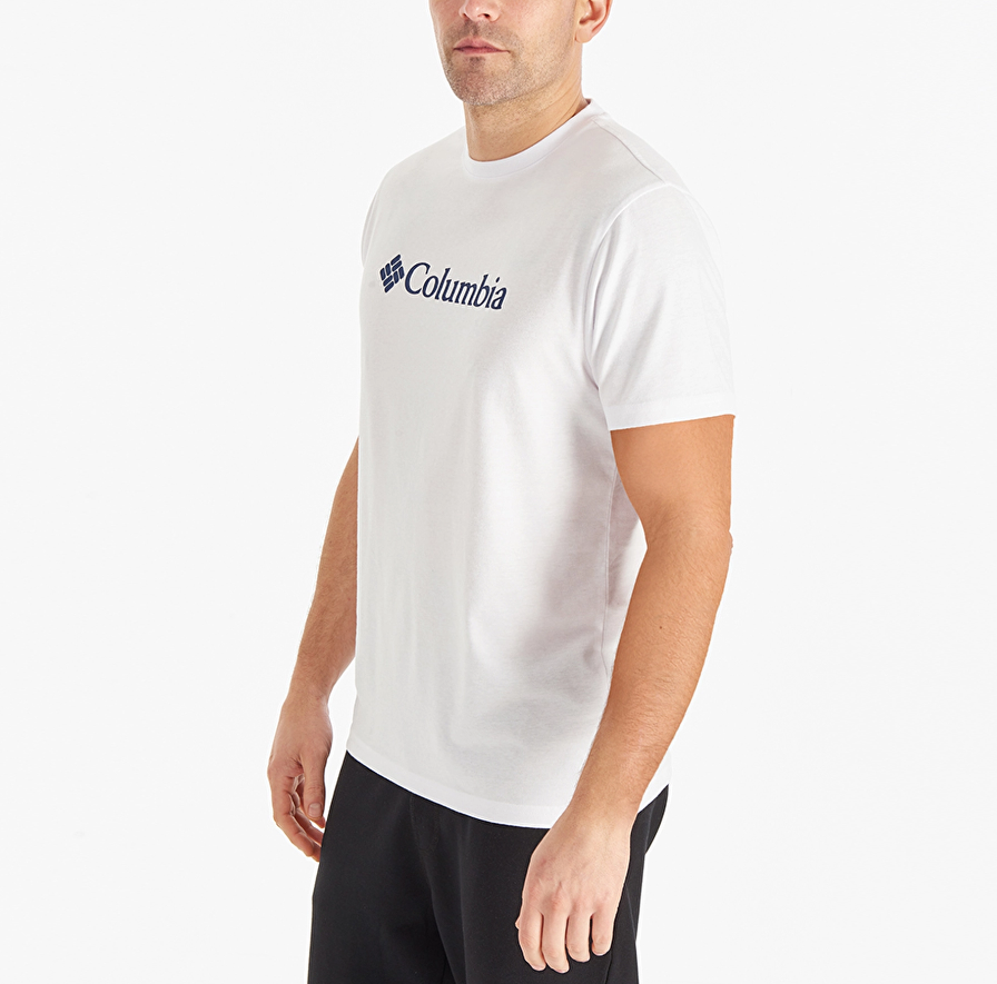 COLUMBIAColumbia Csc M Basic Big Logo Brushed ss Tee Erkek Tshirt