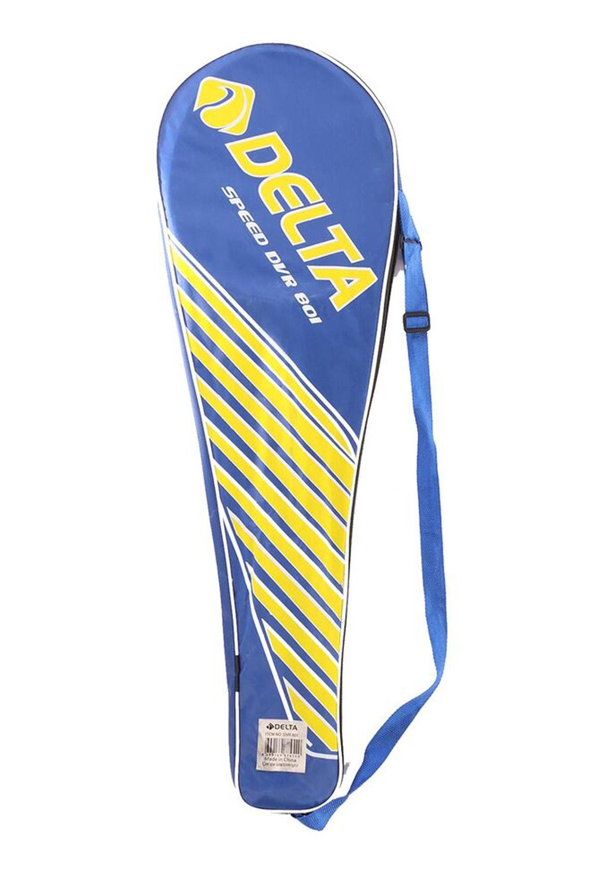 DELTADelta 2 Adet Dura-Strong Badminton Raketi Ve Deluxe Badminton Çantası Seti