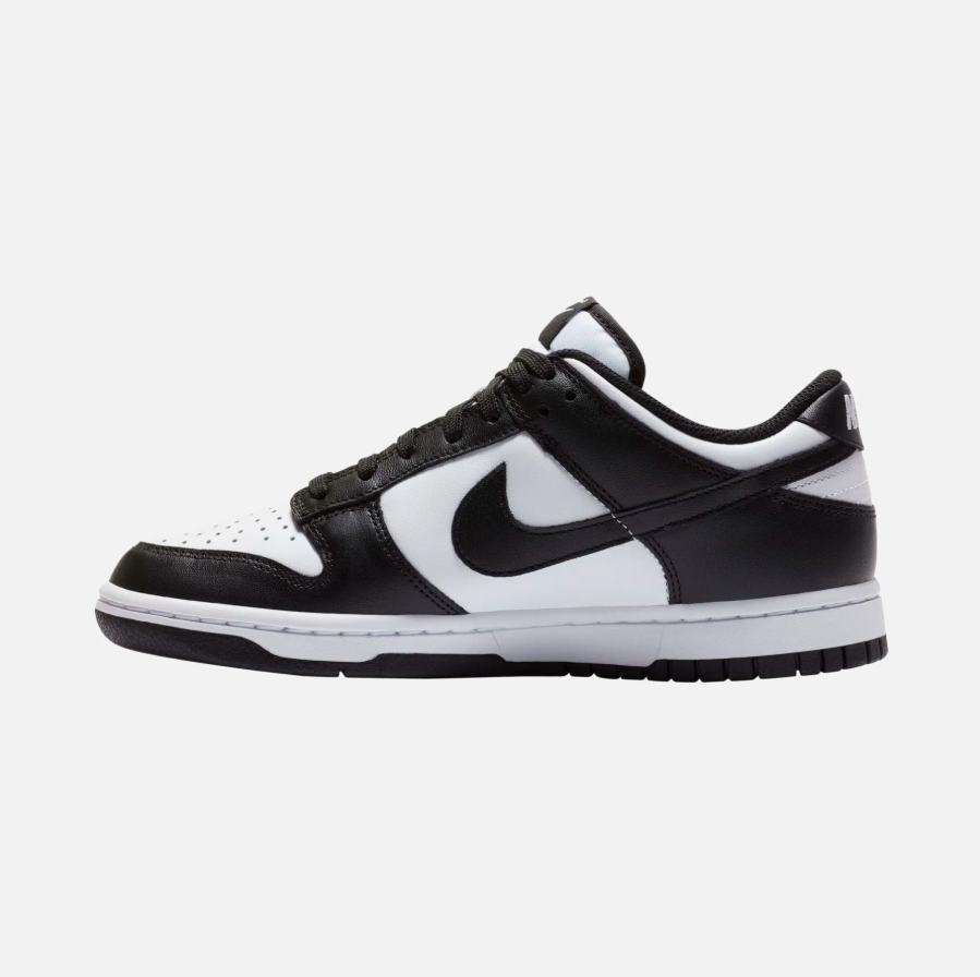 NIKENıke Dunk Low Retro Kadın Siyah Beyaz Spor Ayakkabı