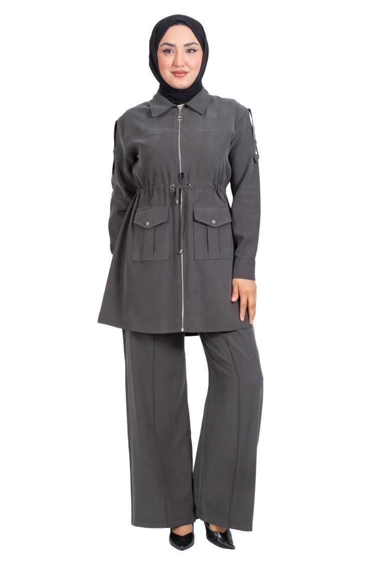 3381 Tripen Benatto Modal pant. Takım SİYAH
