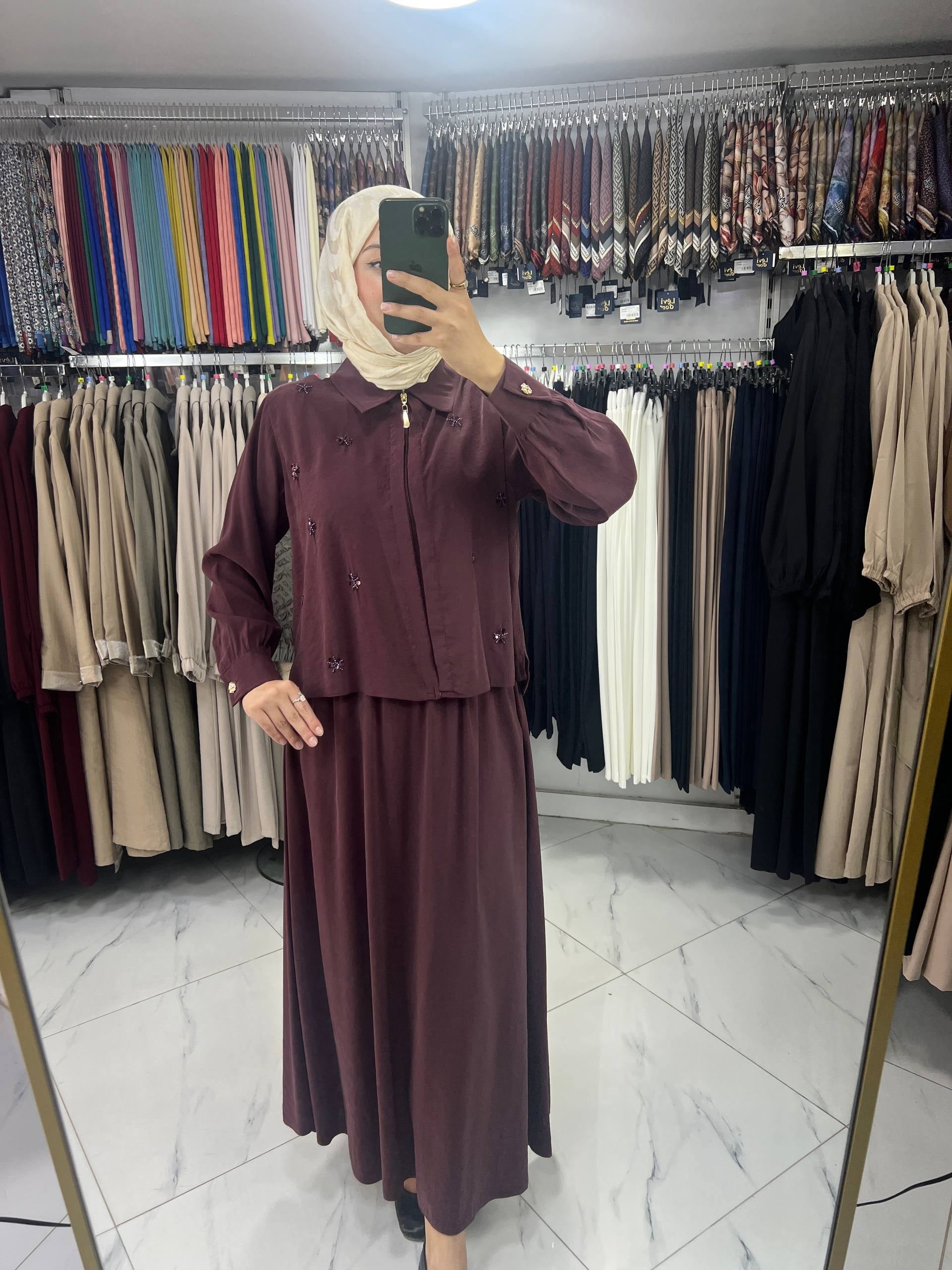 3551 Tripen Bellisimo Etekli Takım MÜRDÜM