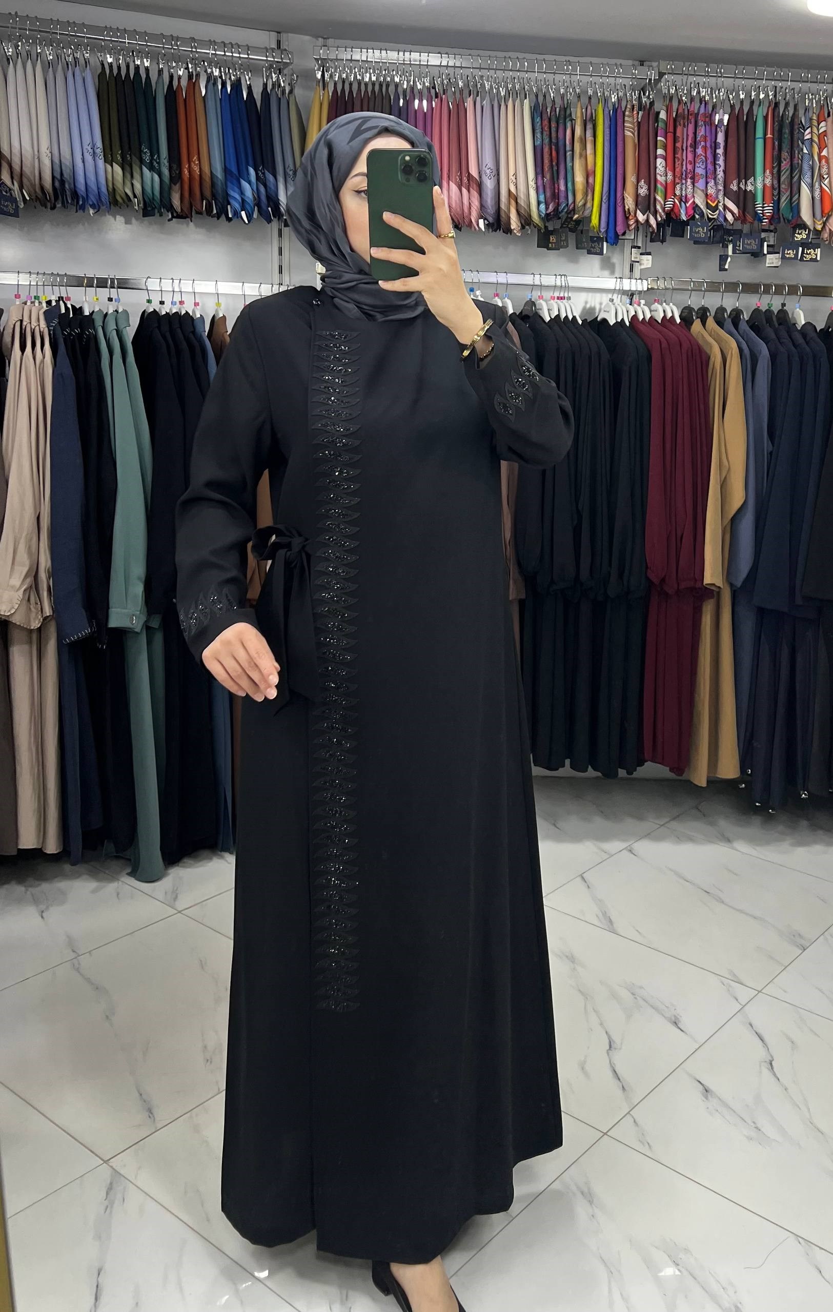 6823 Derin Store Ferace SİYAH