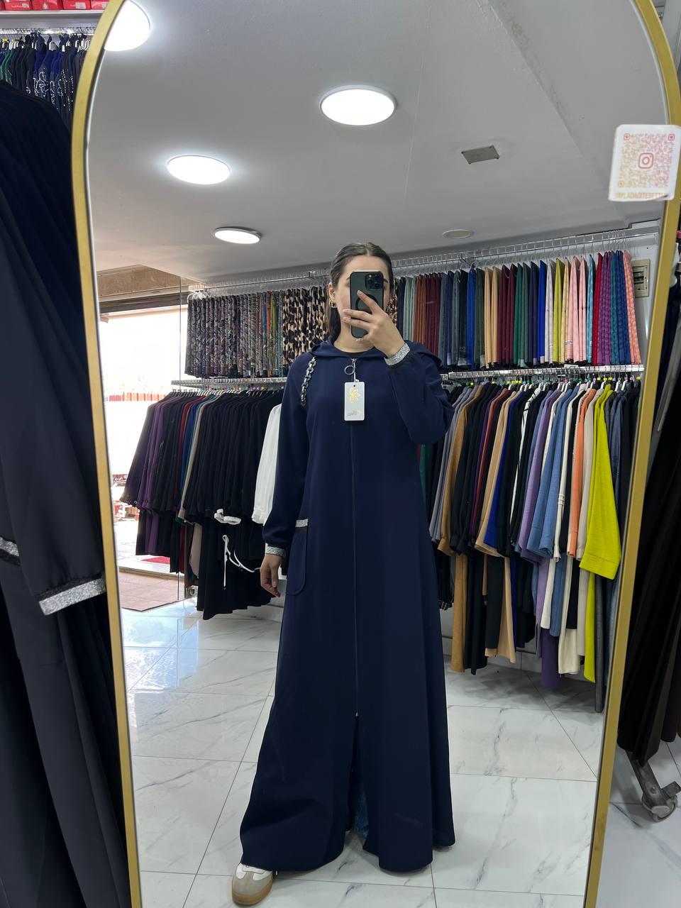 9016 Elif Ergün Ferace LACİVERT