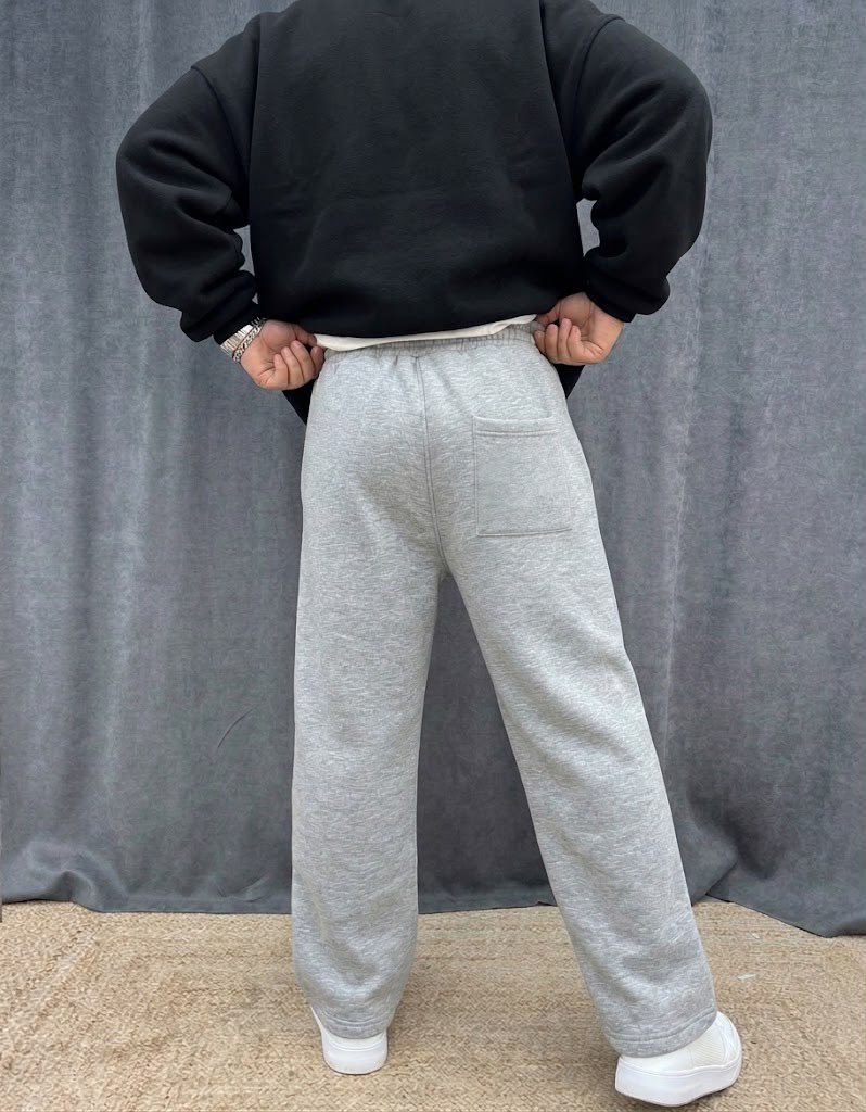 BAGGY 3 İPLİK EŞOFMAN GRİ 