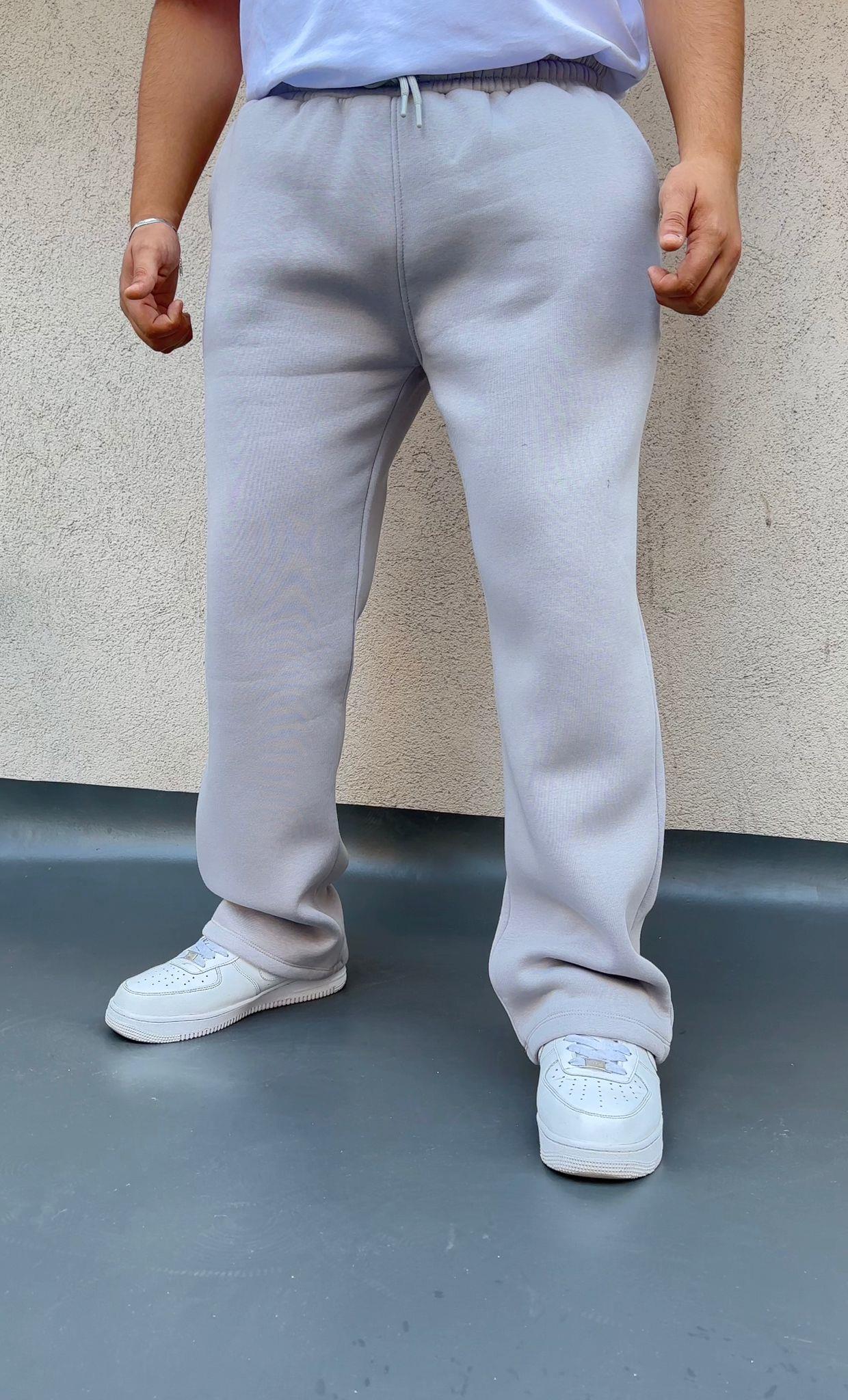 Baggy 3 İplik Eşofman Gri