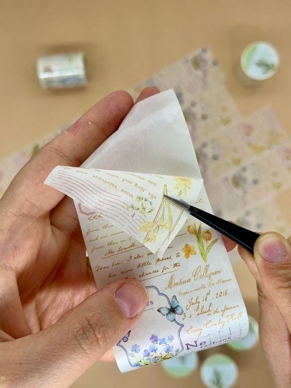 Seyahat Günlüğü Temalı Washi Bant/ Washi Tape/ Sticker/ Bullet Journal
