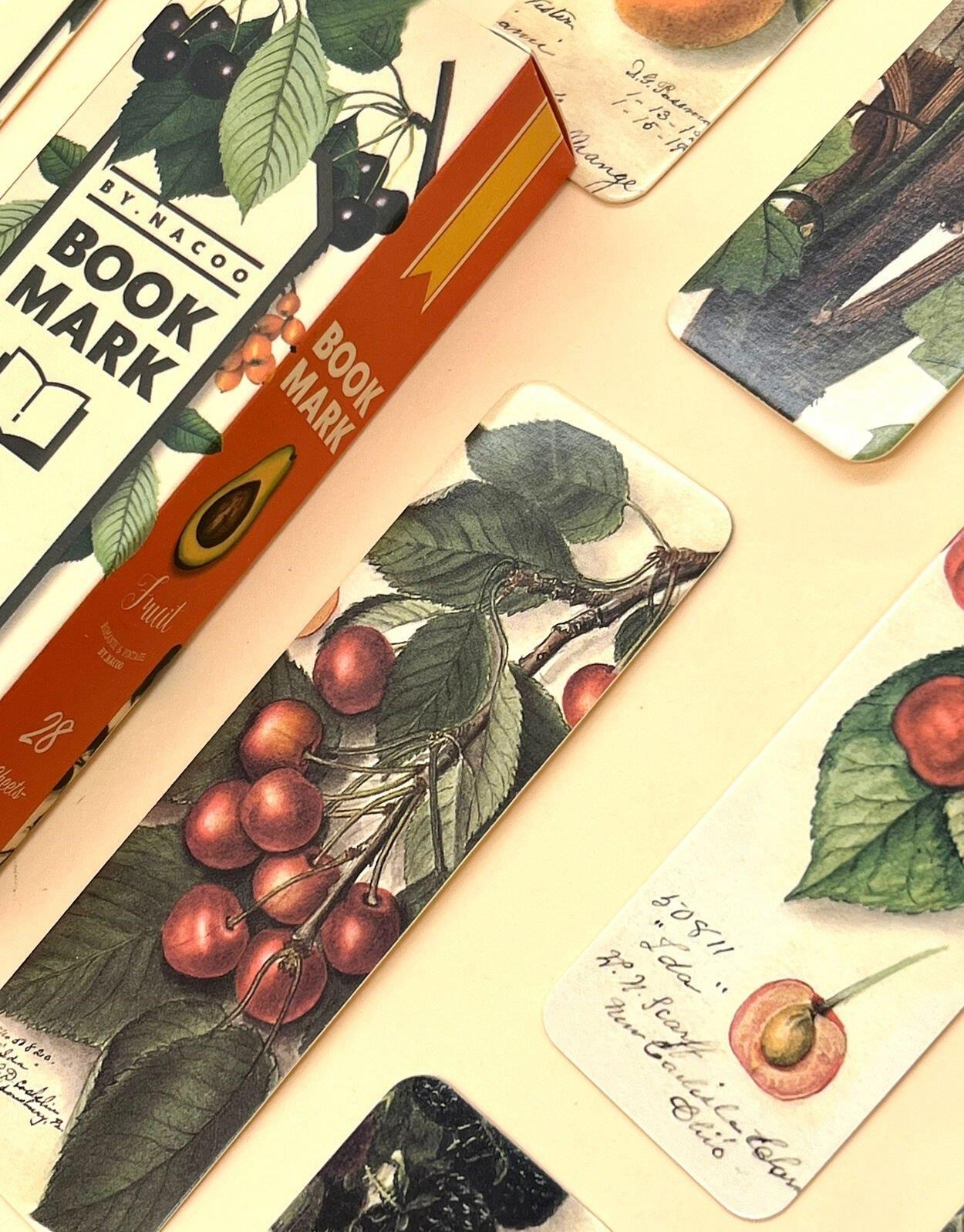 28'li Meyveli Kitap Ayracı