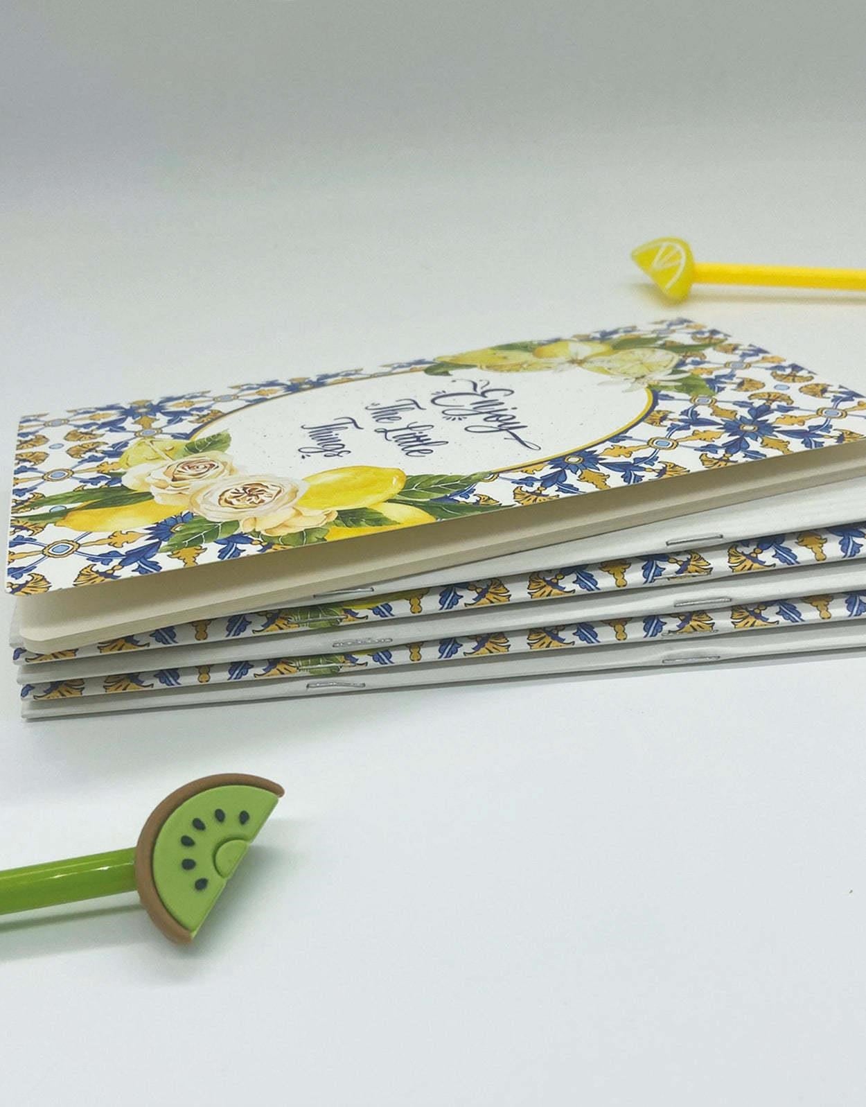 2'li Limon Defter Set