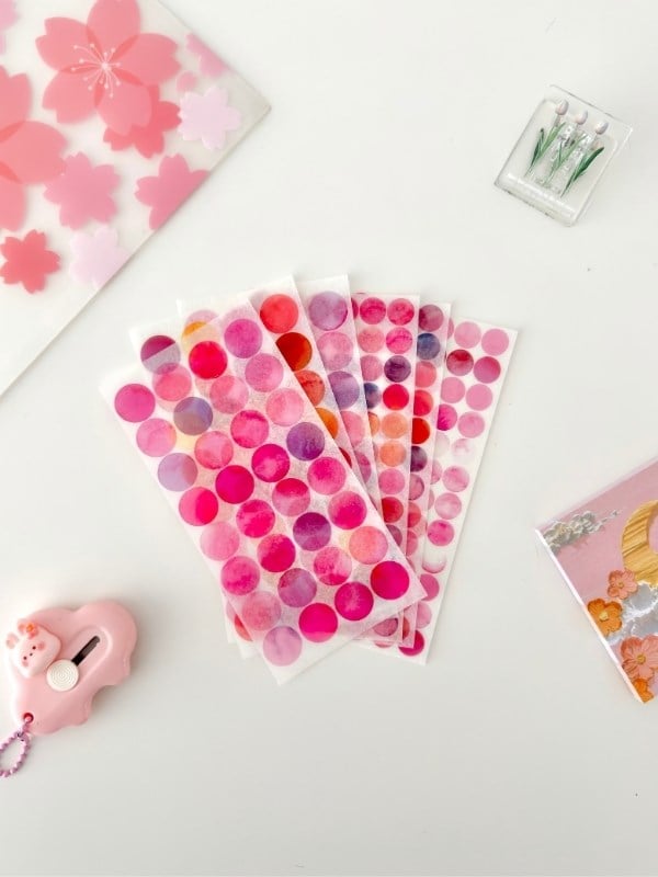Aesthetic Spring Bloom İlkbahar Koleksiyonu 10 Parça Dev Hediyelik Set/Sticker/Kalem/Defter/Postit