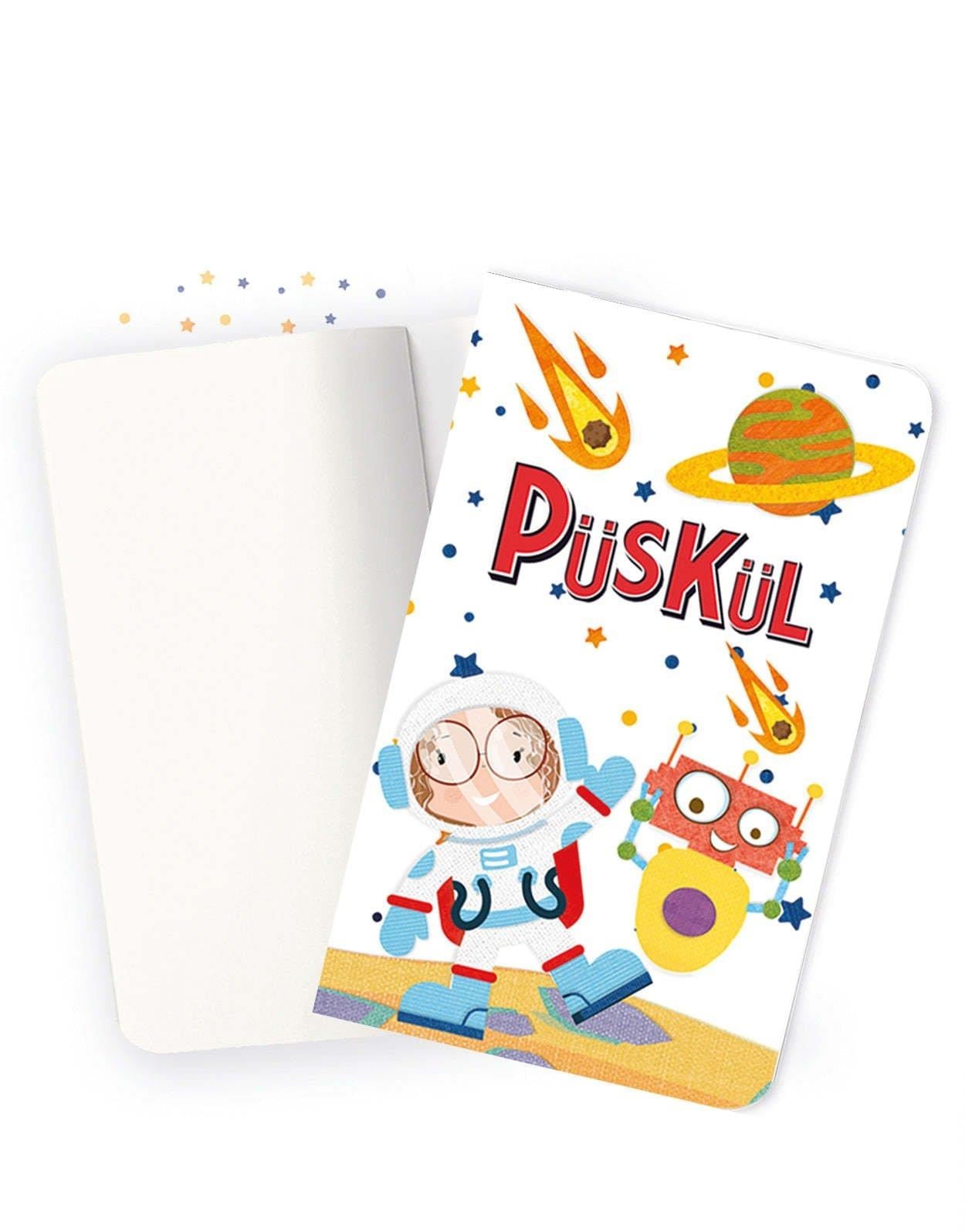 Astronot Püskül Defter