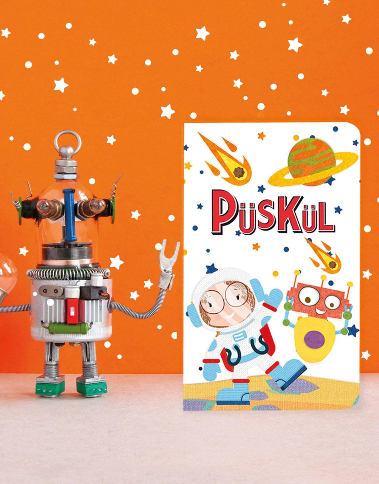 Astronot Püskül Defter