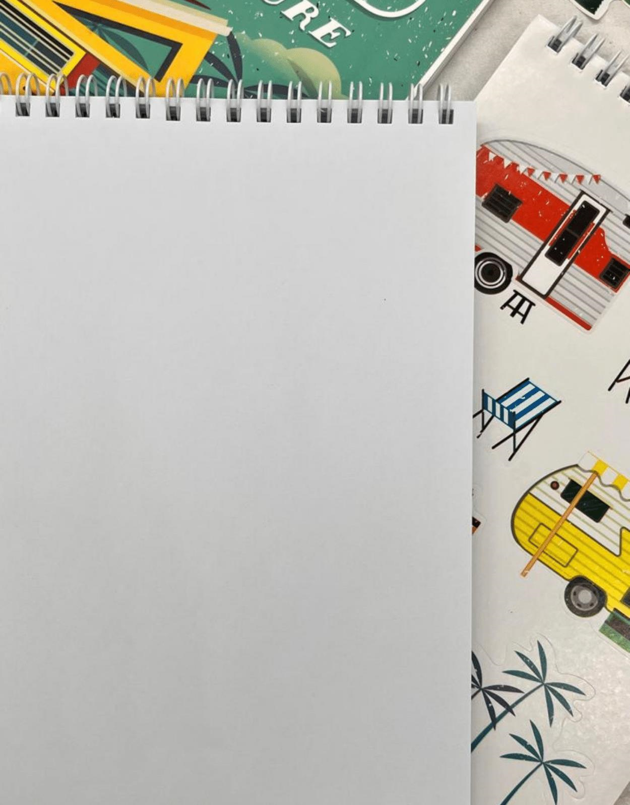 Çizgisiz The Best Summer Spiralli Defter Tek Yaprak Stickerlı