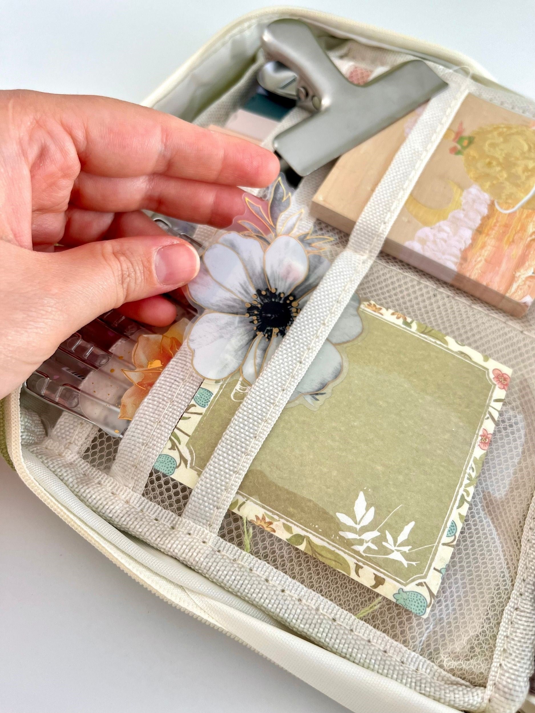 Creative Pencil Case Yeşil 9 Bölmeli Geniş Hacimli Kalem Kutusu Kırtasiye ve Hobi Organizer Çantası