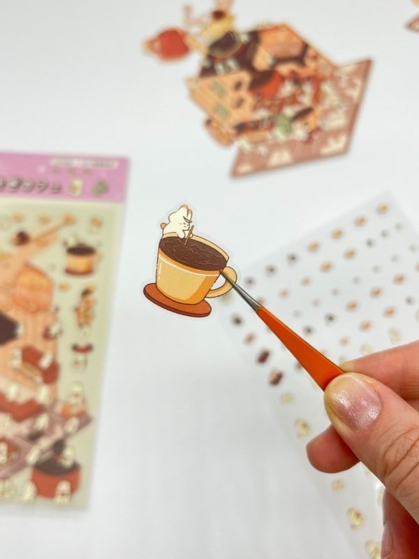 DIY Tavşan Kafesi Tasarlama 2 Yaprak 96 Adet 3D Diorama İzometrik Sticker Seti/Etiket/Çıkartma