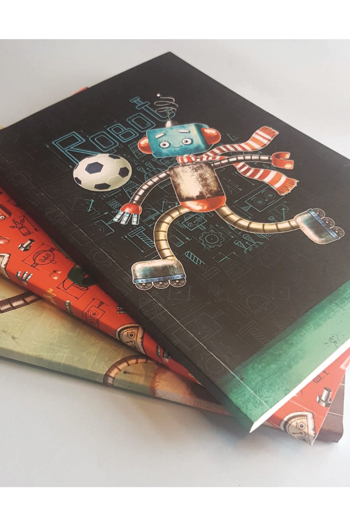 Futbolcu Robot Defter