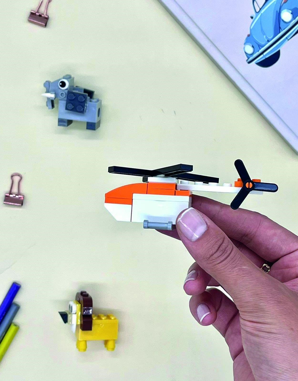 Helikopter Lego Kalemtraş