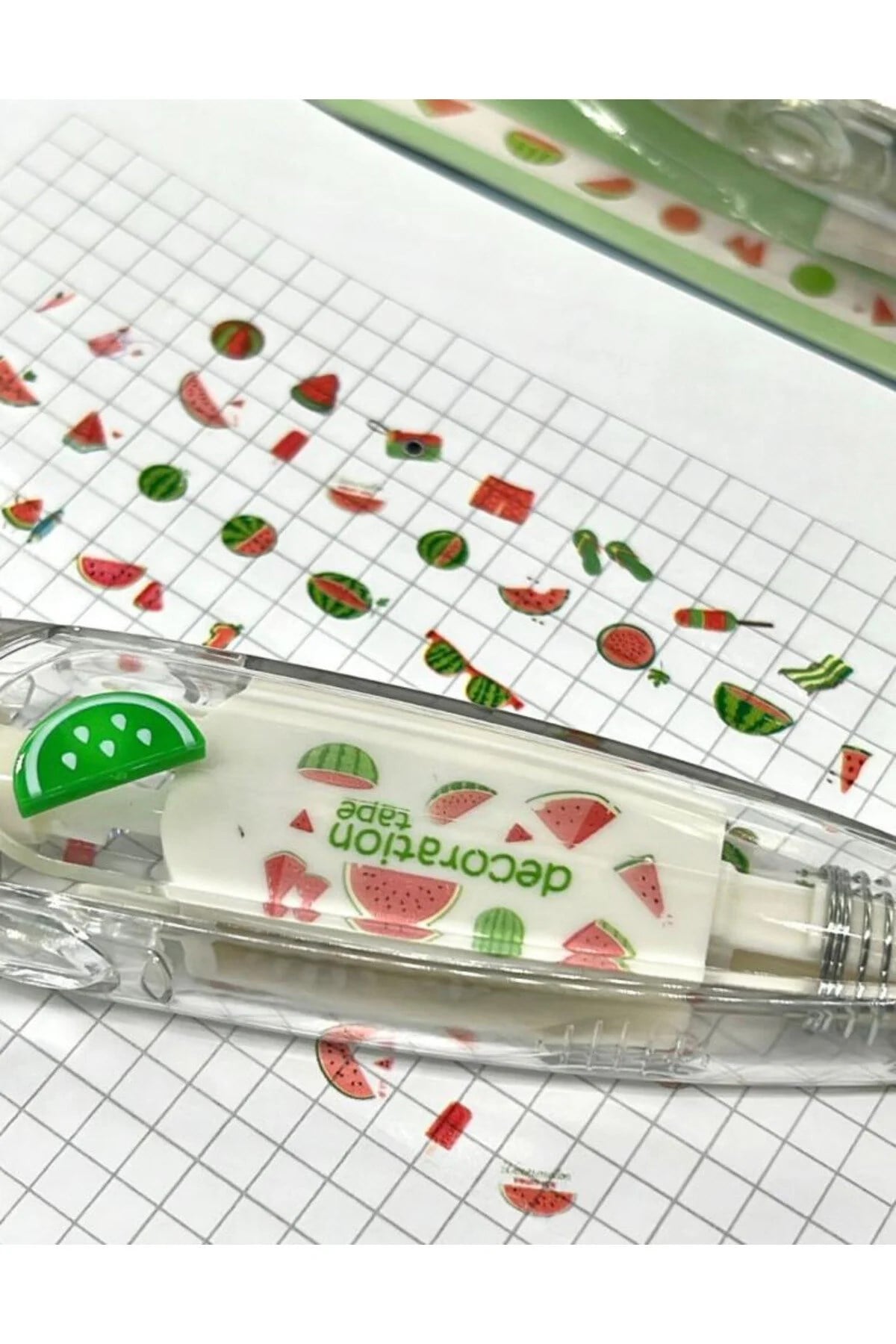 Karpuz Desenli Süsleme Bandı Tipex / Tipeks / Bullet Journal
