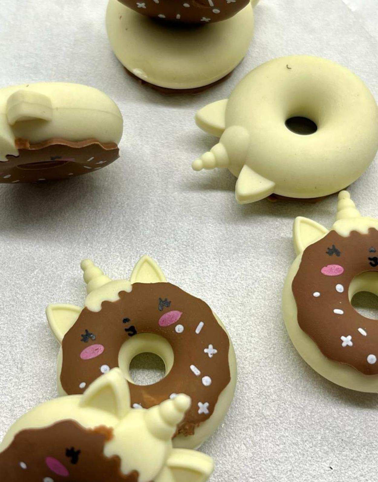 Kawaii Donut Kahverengi Silgi