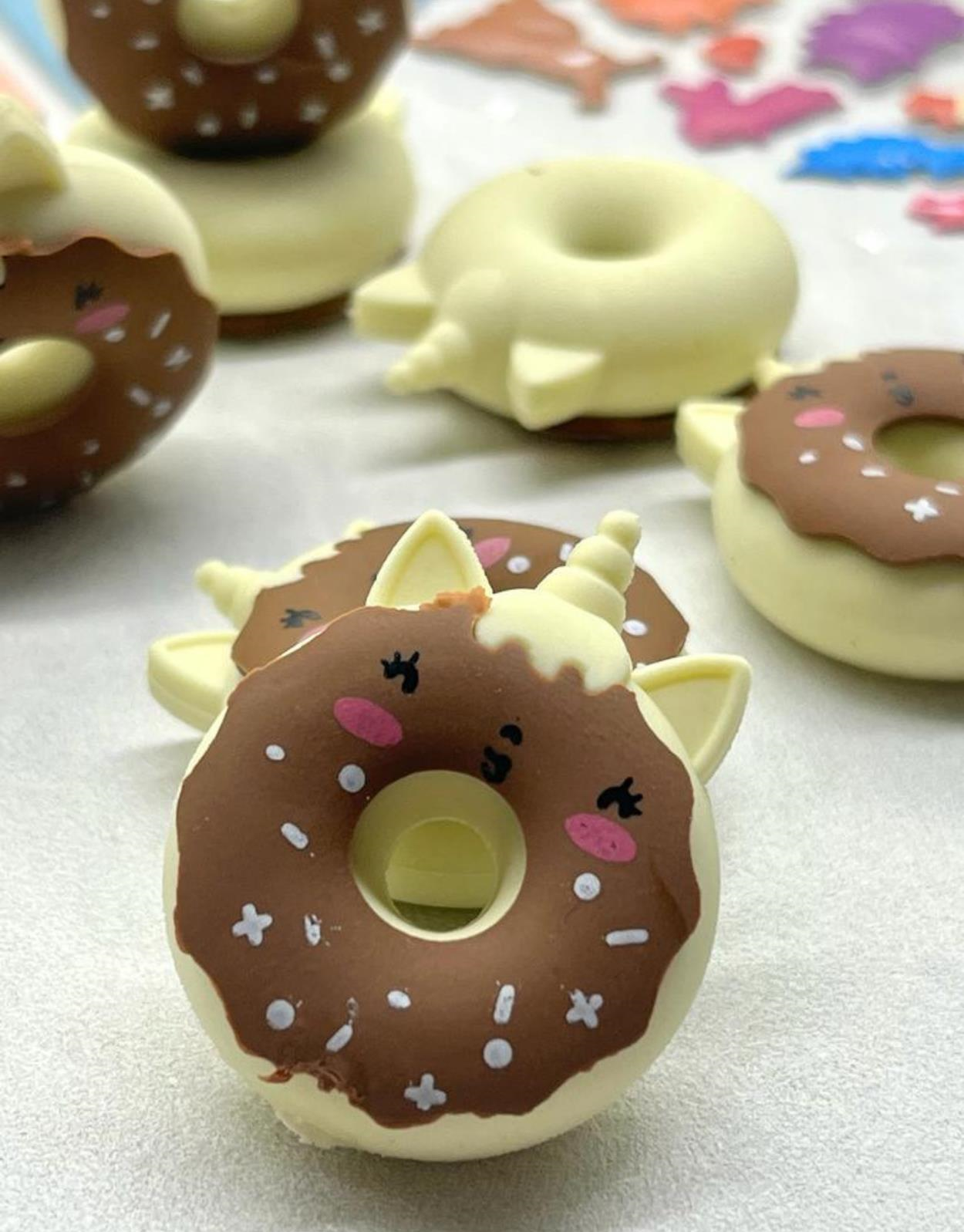 Kawaii Donut Kahverengi Silgi