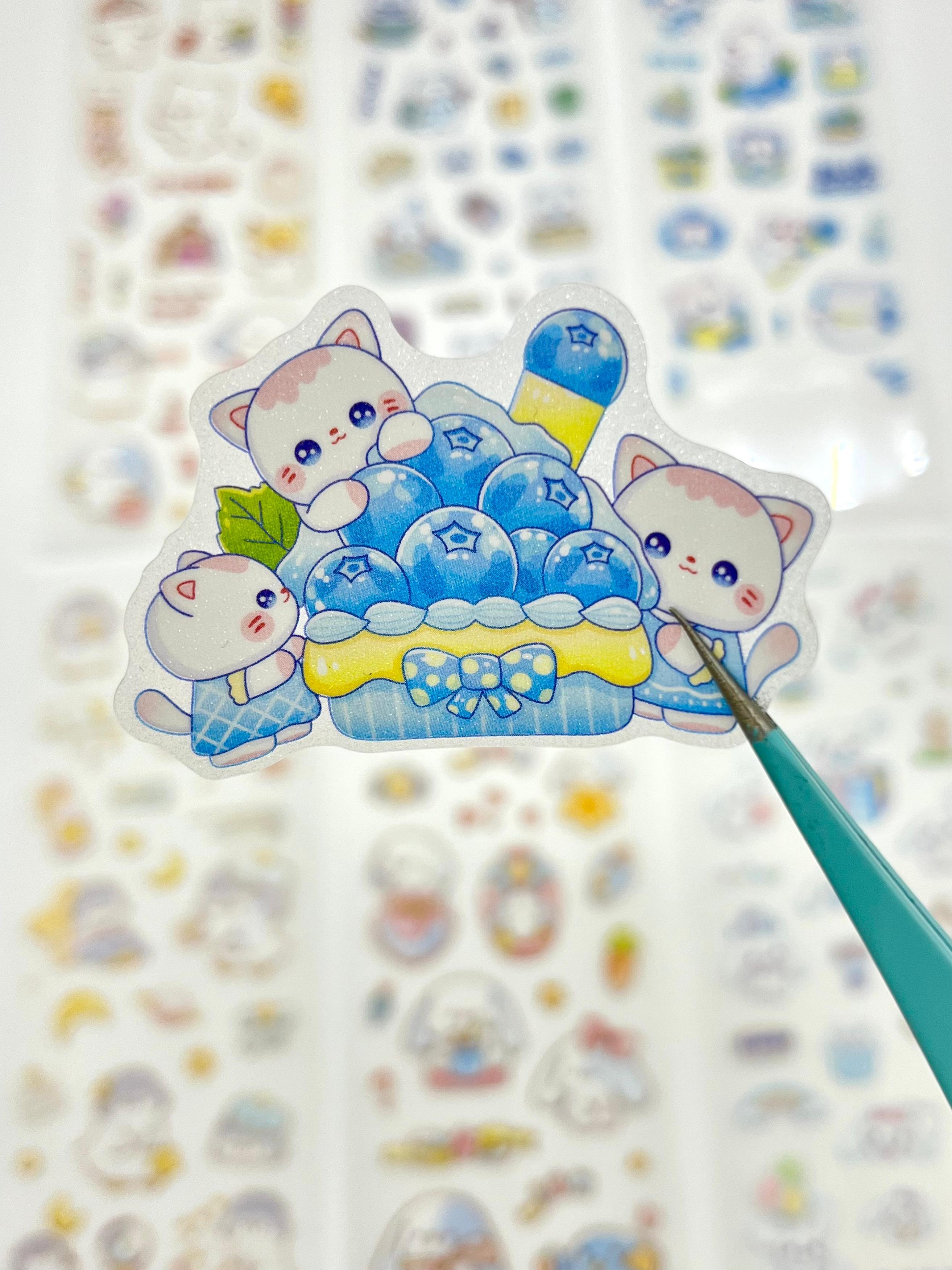 Kawaii Uyku ve Okul Temalı 6 Yaprak 149 Adet Sticker Seti/Etiket/Çıkartma/Bullet Journal