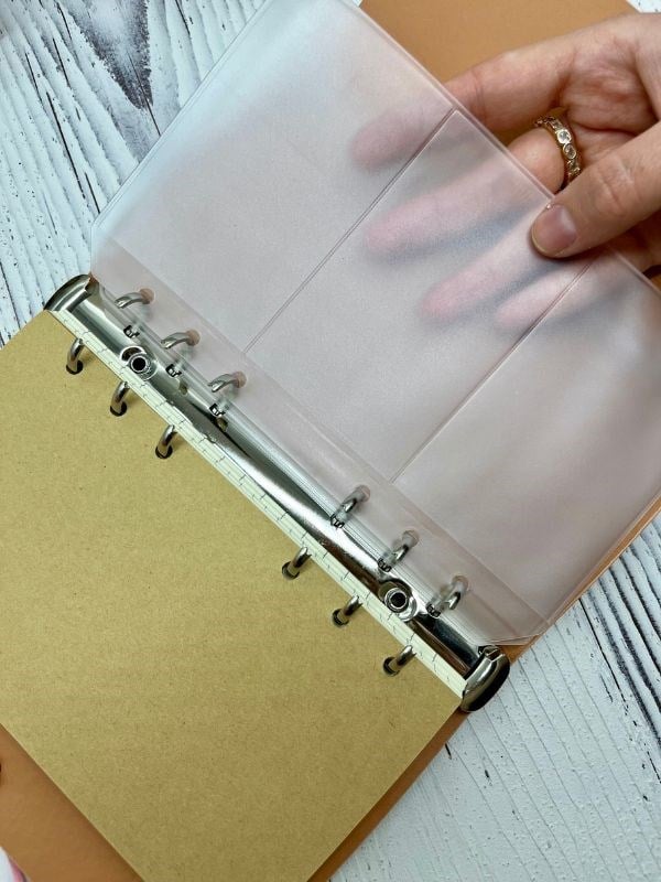 Keep On Going Binderli Deri Kapak Depolama Dosyalı Pembe Renk Özel Tasarım Ajanda/Notebook/Klasörlü Defter